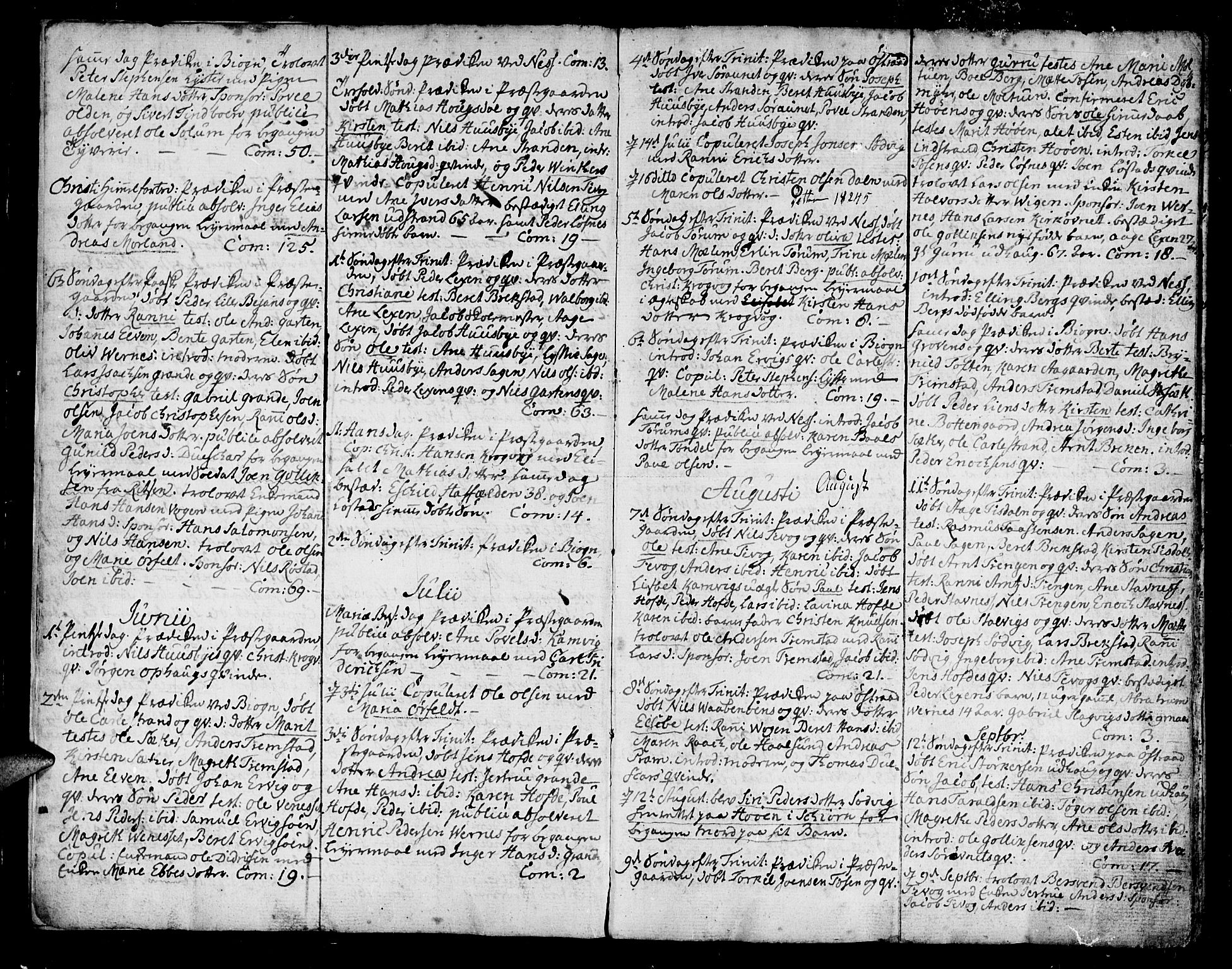 Ministerialprotokoller, klokkerbøker og fødselsregistre - Sør-Trøndelag, SAT/A-1456/659/L0733: Parish register (official) no. 659A03, 1767-1818