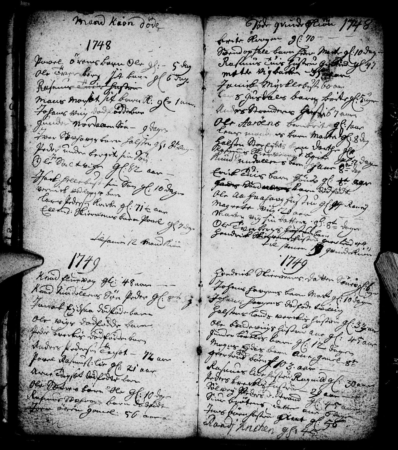 Ministerialprotokoller, klokkerbøker og fødselsregistre - Møre og Romsdal, AV/SAT-A-1454/501/L0001: Parish register (official) no. 501A01, 1742-1760