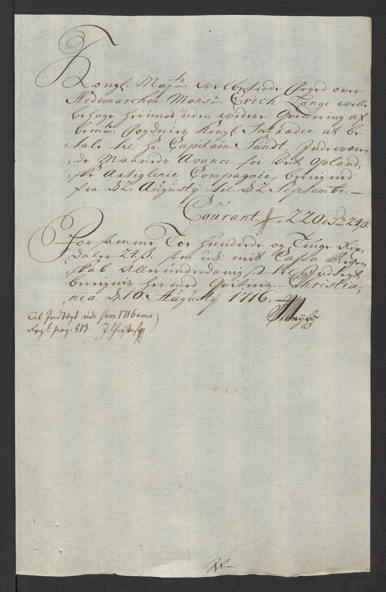 Rentekammeret inntil 1814, Reviderte regnskaper, Fogderegnskap, AV/RA-EA-4092/R16/L1055: Fogderegnskap Hedmark, 1716, p. 377