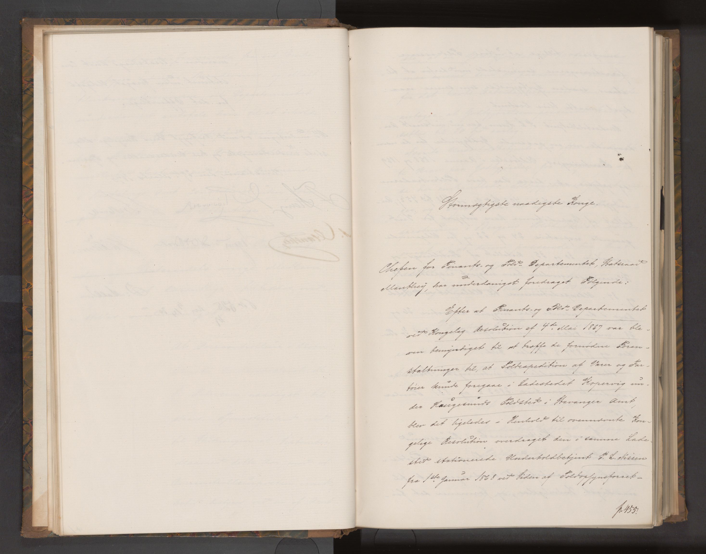 Statsrådsavdelingen i Stockholm, AV/RA-S-1003/D/Da/L0515: Regjeringsinnstillinger nr. 451-600, 1870