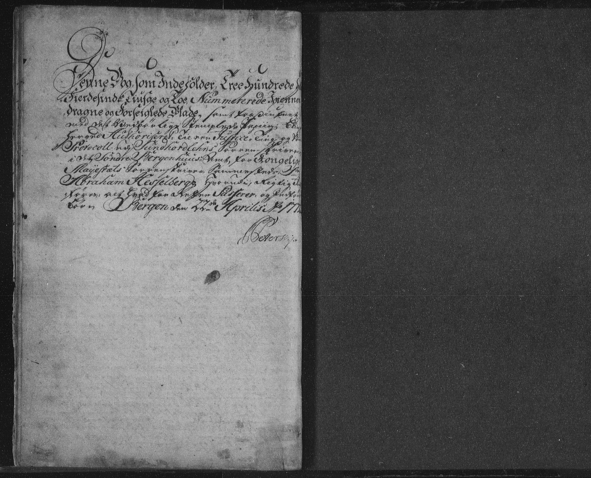 Sunnhordland sorenskrivar, SAB/A-2401/1/F/Faa/L0040: Tingbøker, 1772-1777, p. 372b-373a
