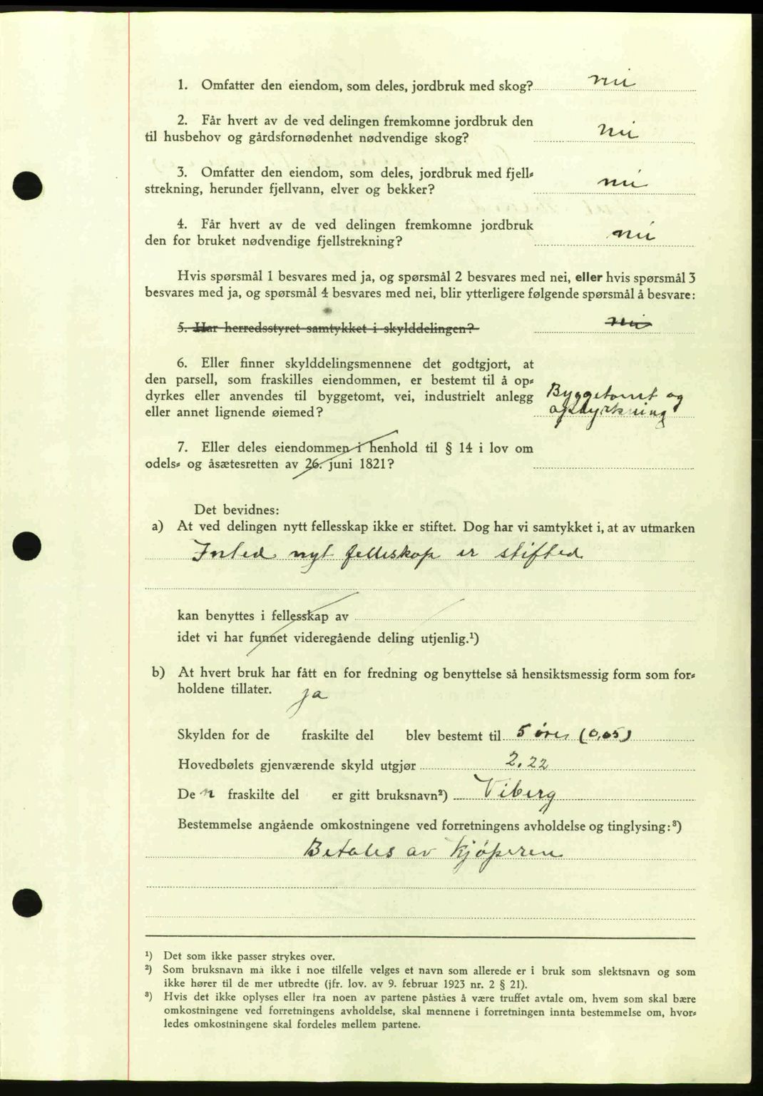 Hitra sorenskriveri, AV/SAT-A-0018/2/2C/2Ca: Mortgage book no. A2, 1943-1945, Diary no: : 716/1943