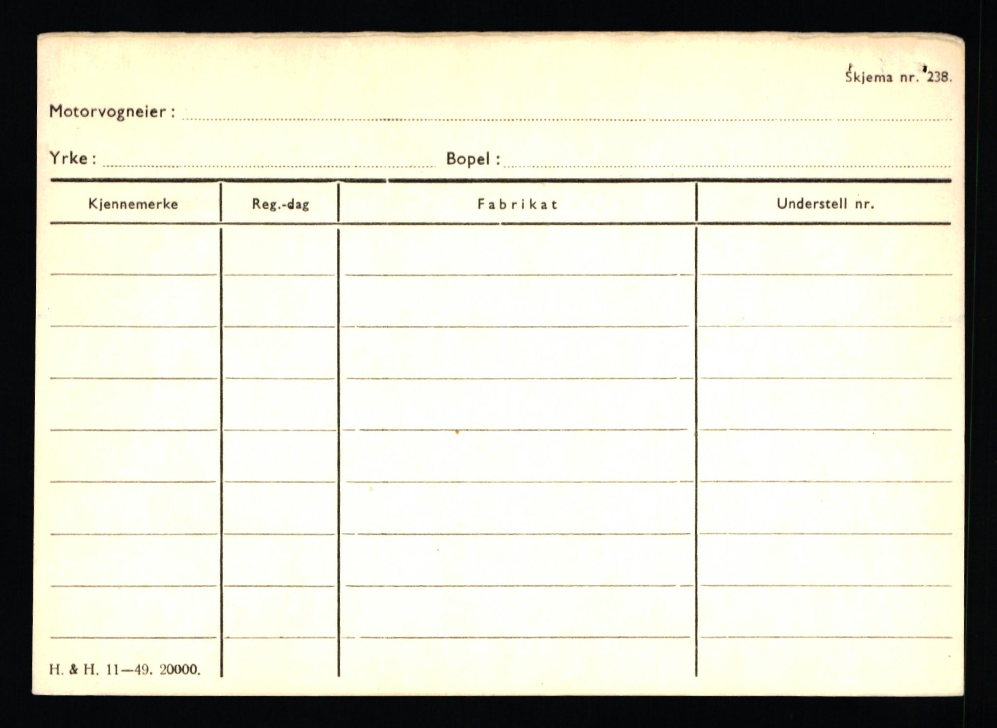 Stavanger trafikkstasjon, SAST/A-101942/0/H/L0040: Torstensen - Ueland, 1930-1971, p. 580