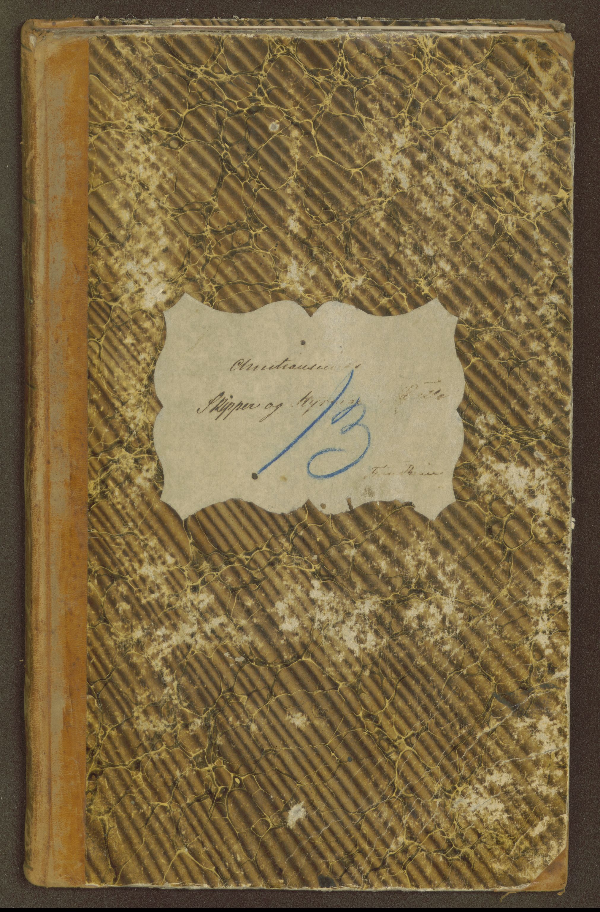 Sjøinnrulleringen - Trondhjemske distrikt, SAT/A-5121/01/L0100/0001: -- / Skipper og styrmannsruller for Ålesund, Molde, Levanger og Namsos kretser, 1860-1868