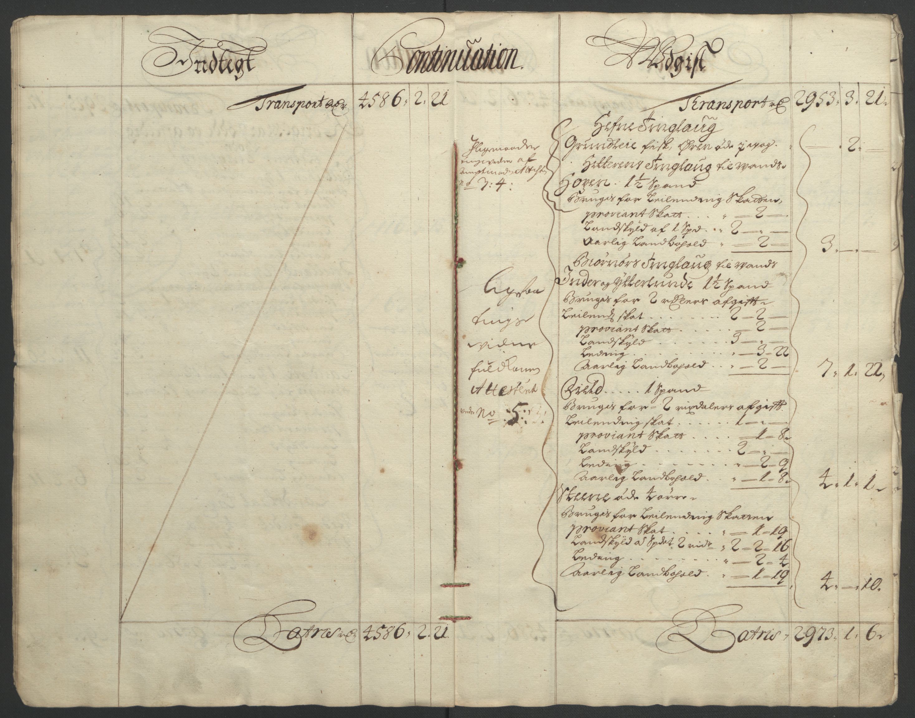 Rentekammeret inntil 1814, Reviderte regnskaper, Fogderegnskap, AV/RA-EA-4092/R57/L3851: Fogderegnskap Fosen, 1695-1696, p. 9