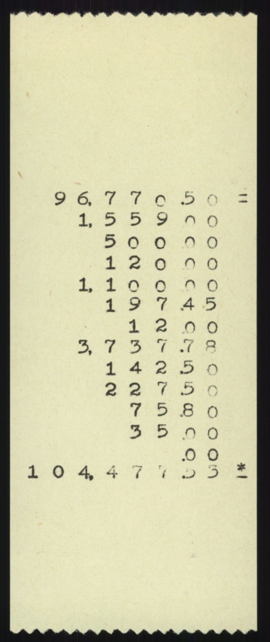 Forsvarsdepartementet, 10. kontor / Oppgjørskontoret, AV/RA-RAFA-1225/D/Db/L0180: Lista oppgjørskontor, 1942-1952, p. 285