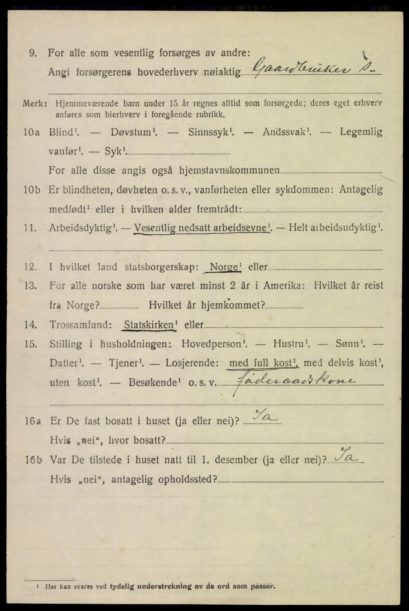 SAH, 1920 census for Åmot, 1920, p. 5070