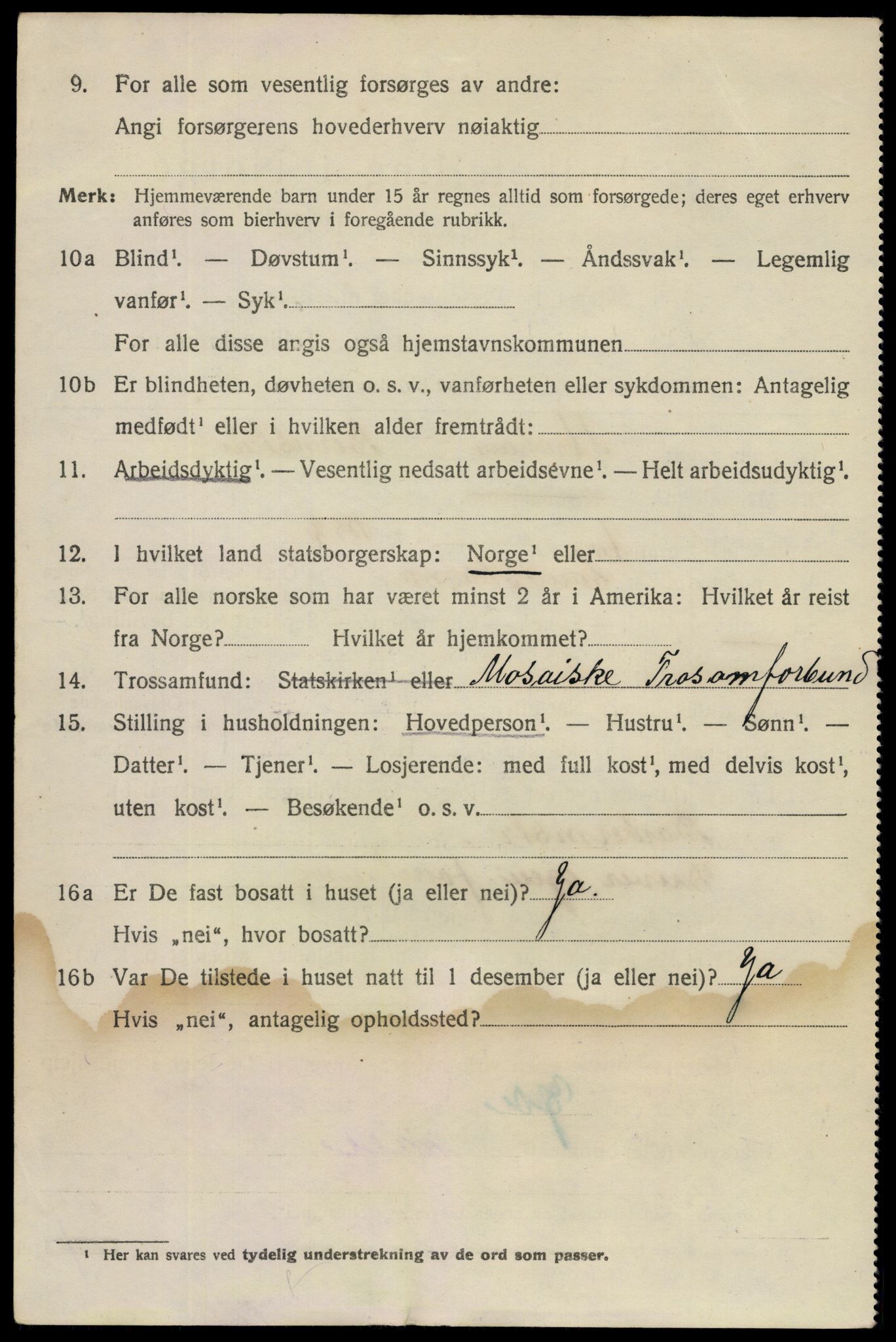 SAO, 1920 census for Fredrikstad, 1920, p. 30350