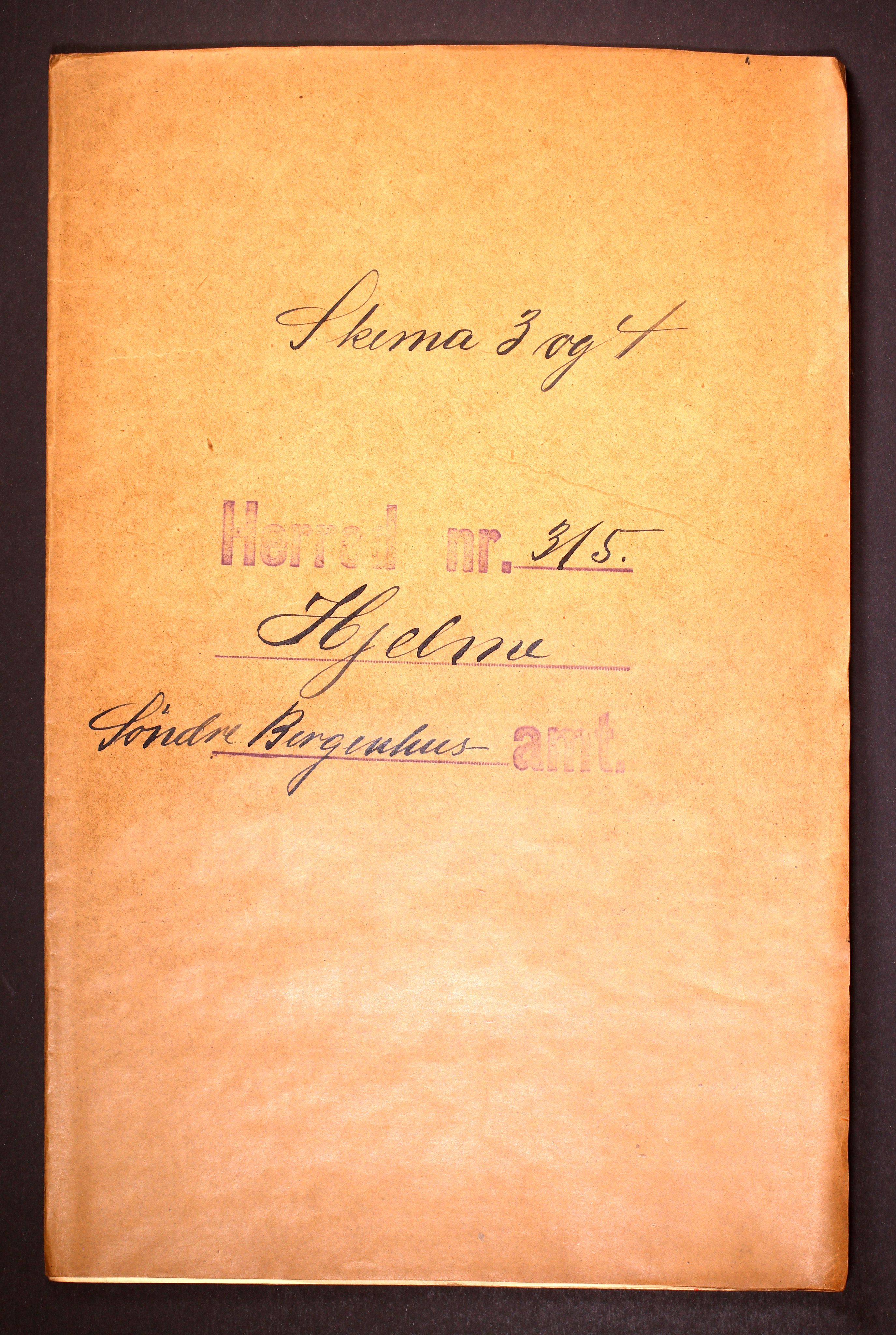 RA, 1910 census for Hjelme, 1910, p. 1