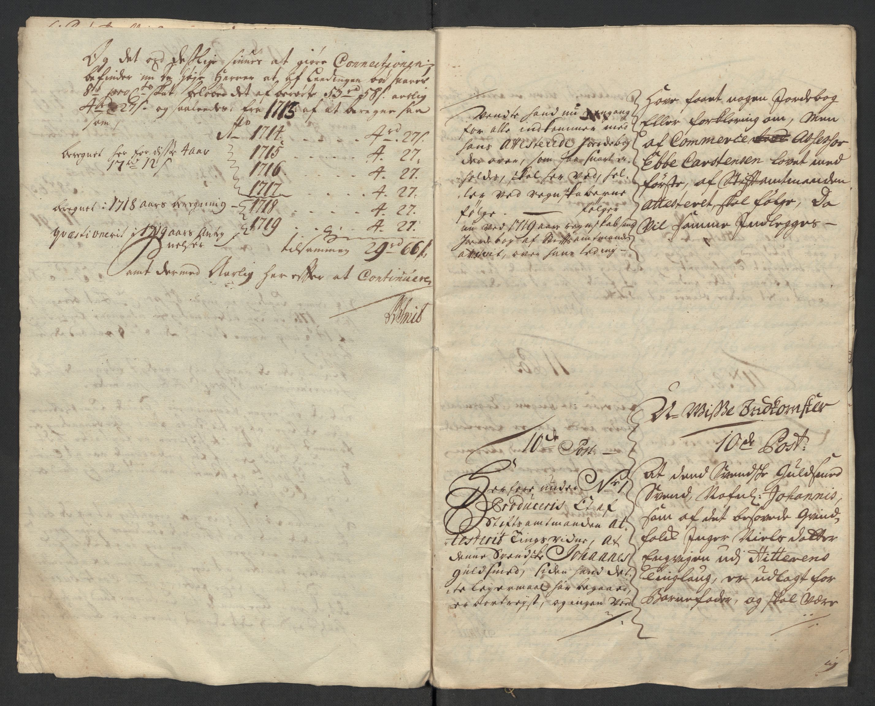 Rentekammeret inntil 1814, Reviderte regnskaper, Fogderegnskap, AV/RA-EA-4092/R57/L3865: Fogderegnskap Fosen, 1717, p. 261