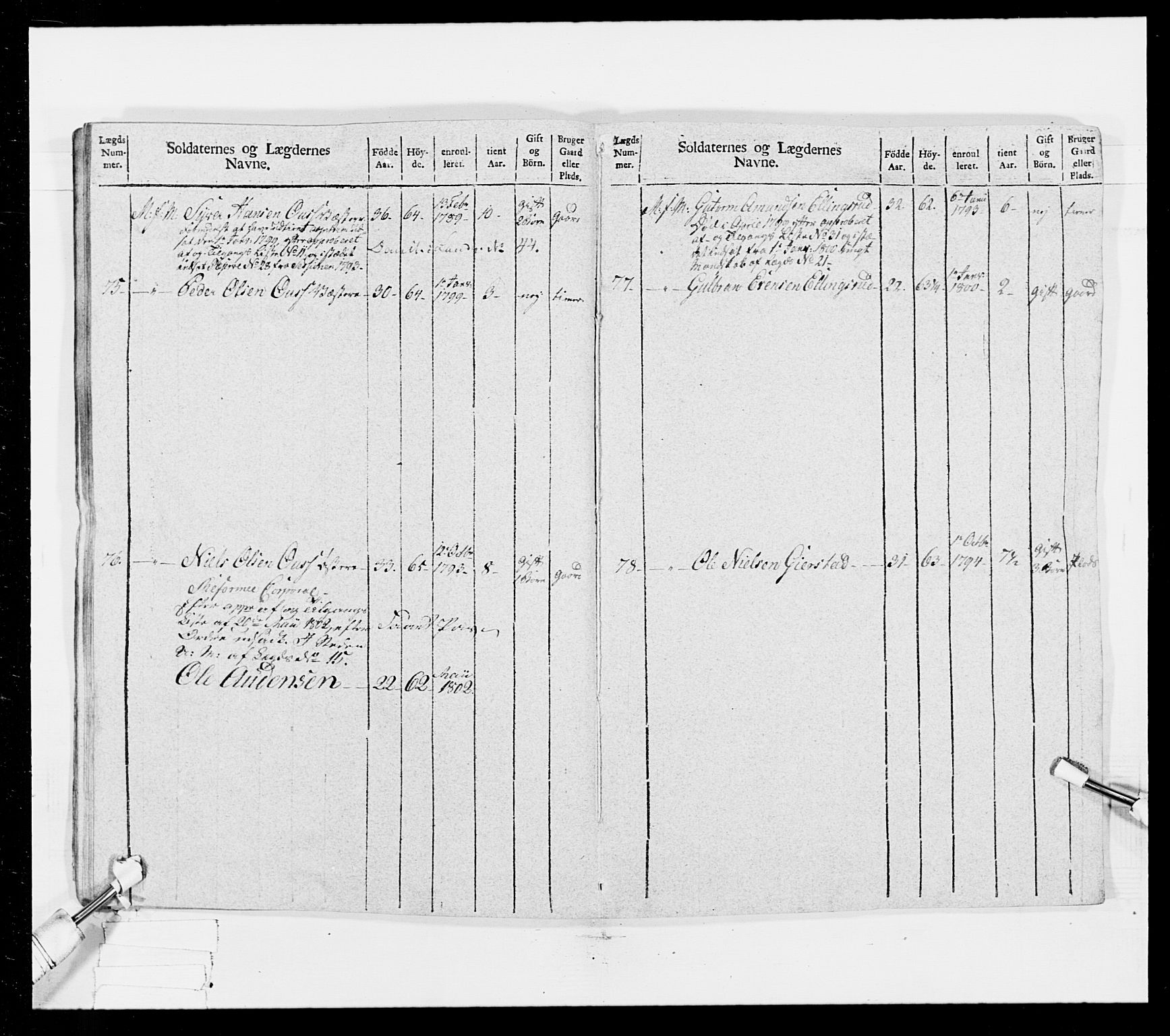 Generalitets- og kommissariatskollegiet, Det kongelige norske kommissariatskollegium, AV/RA-EA-5420/E/Eh/L0025: Skiløperkompaniene, 1766-1803, p. 317