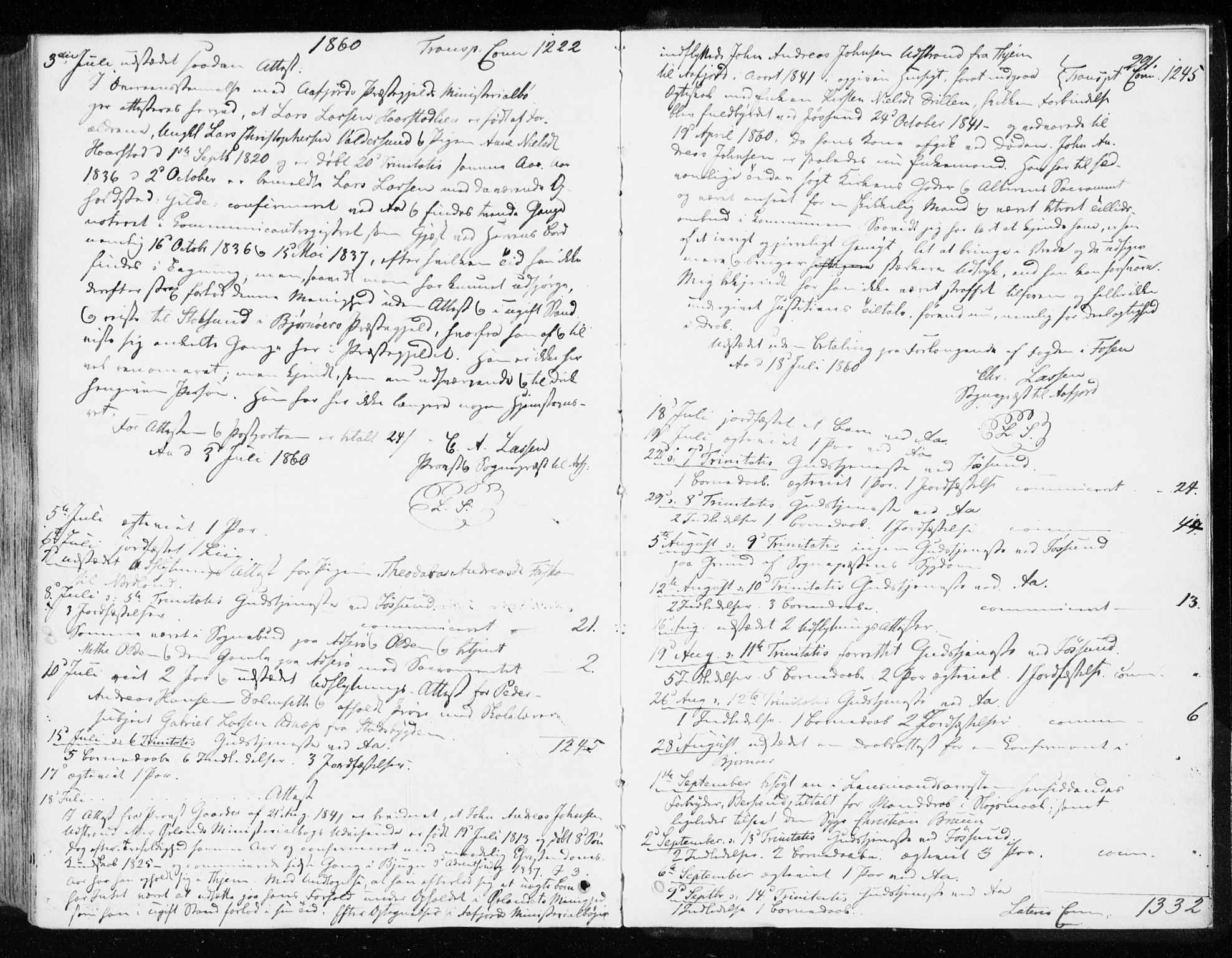 Ministerialprotokoller, klokkerbøker og fødselsregistre - Sør-Trøndelag, SAT/A-1456/655/L0677: Parish register (official) no. 655A06, 1847-1860, p. 291