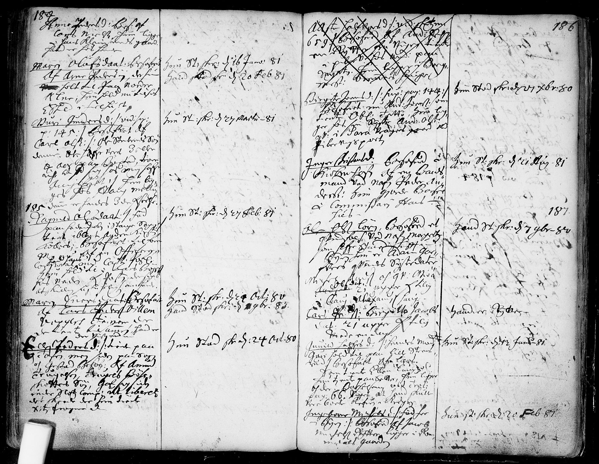 Aker prestekontor kirkebøker, AV/SAO-A-10861/F/L0001: Parish register (official) no. 1, 1656-1688