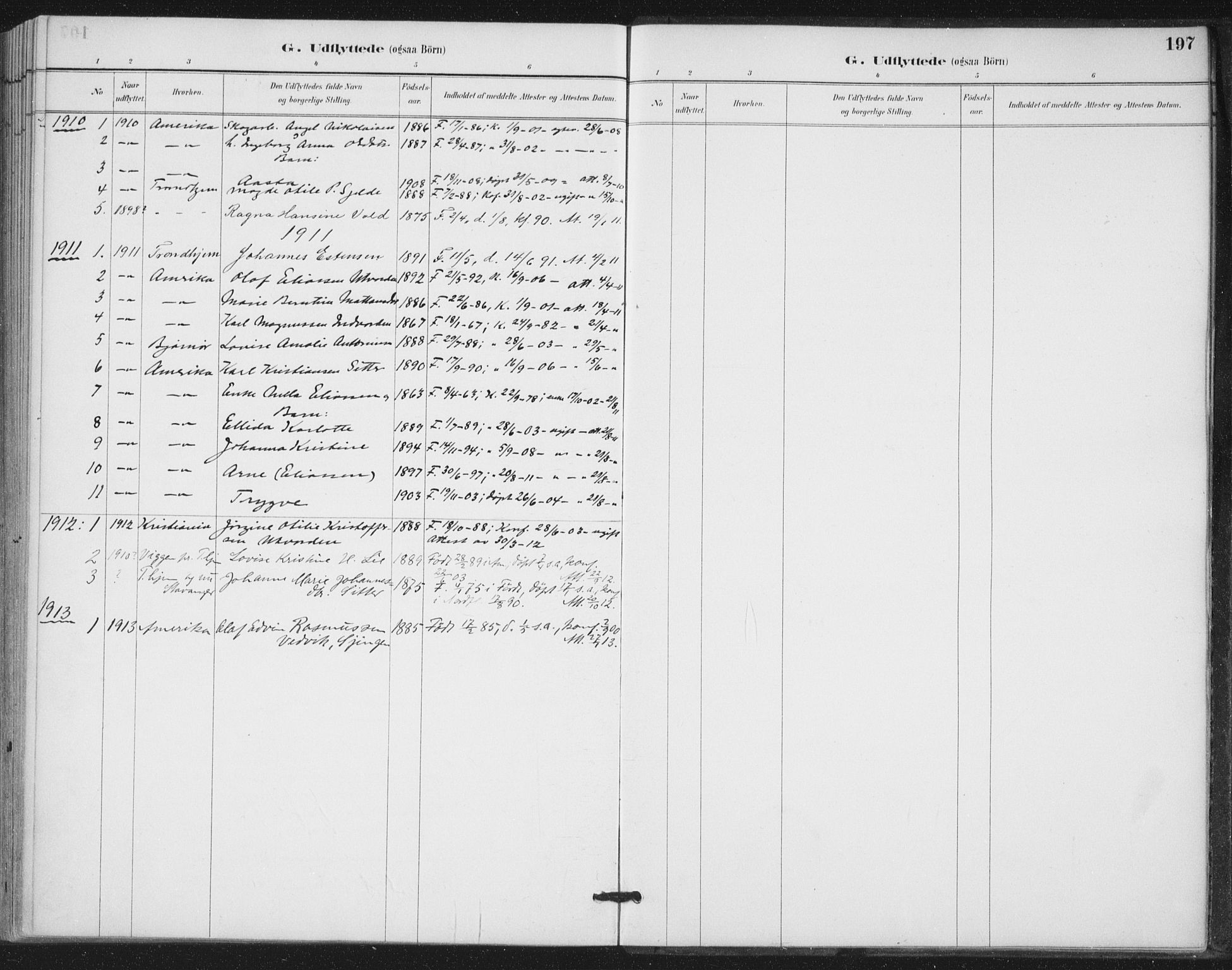 Ministerialprotokoller, klokkerbøker og fødselsregistre - Nord-Trøndelag, SAT/A-1458/772/L0603: Parish register (official) no. 772A01, 1885-1912, p. 197