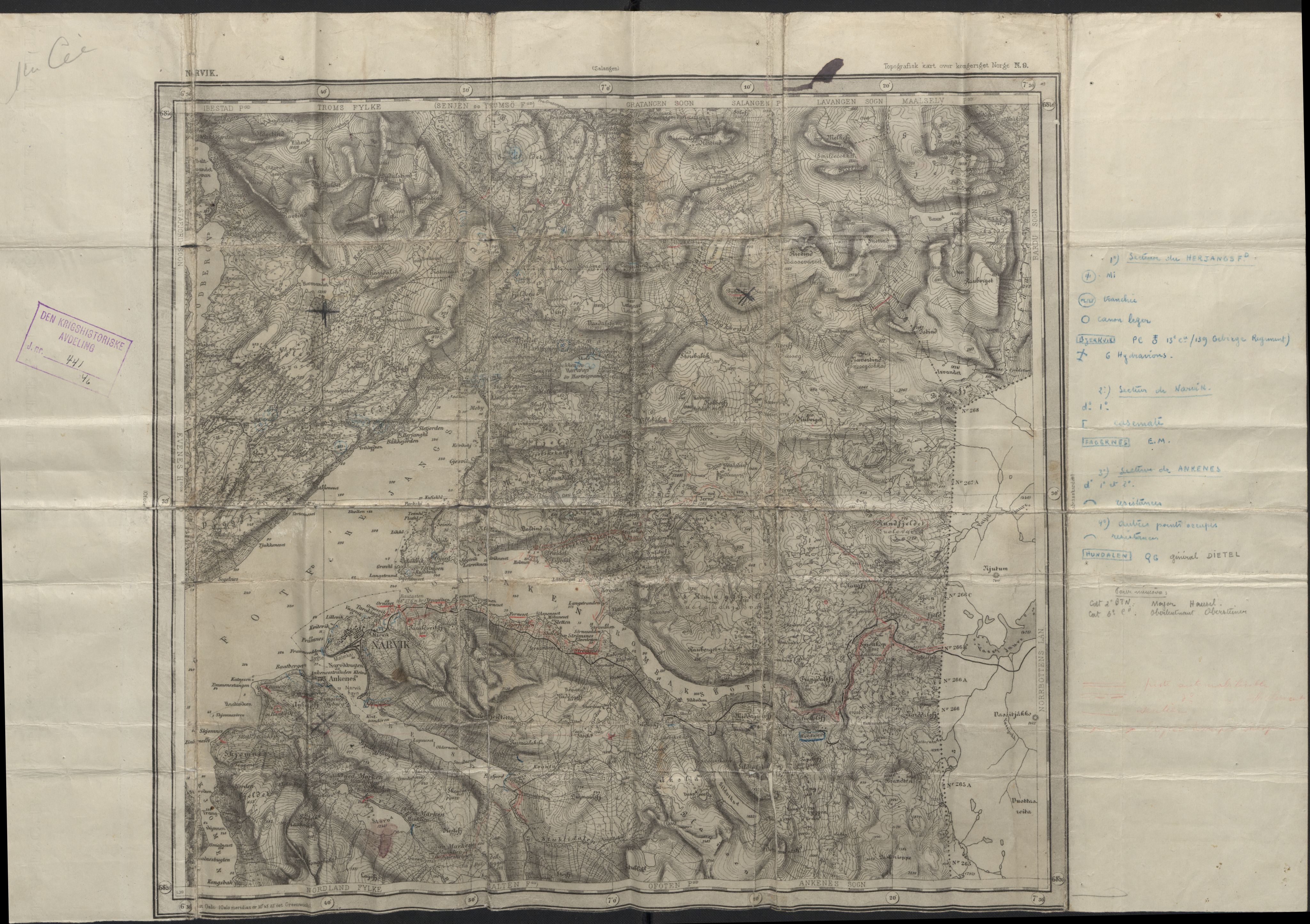 Forsvaret, Forsvarets krigshistoriske avdeling, AV/RA-RAFA-2017/Y/Yd/L0172: II-C-11-940-970  -  Storbritannia.  Frankrike.  Polen.  Jugoslavia., 1940-1945, p. 536