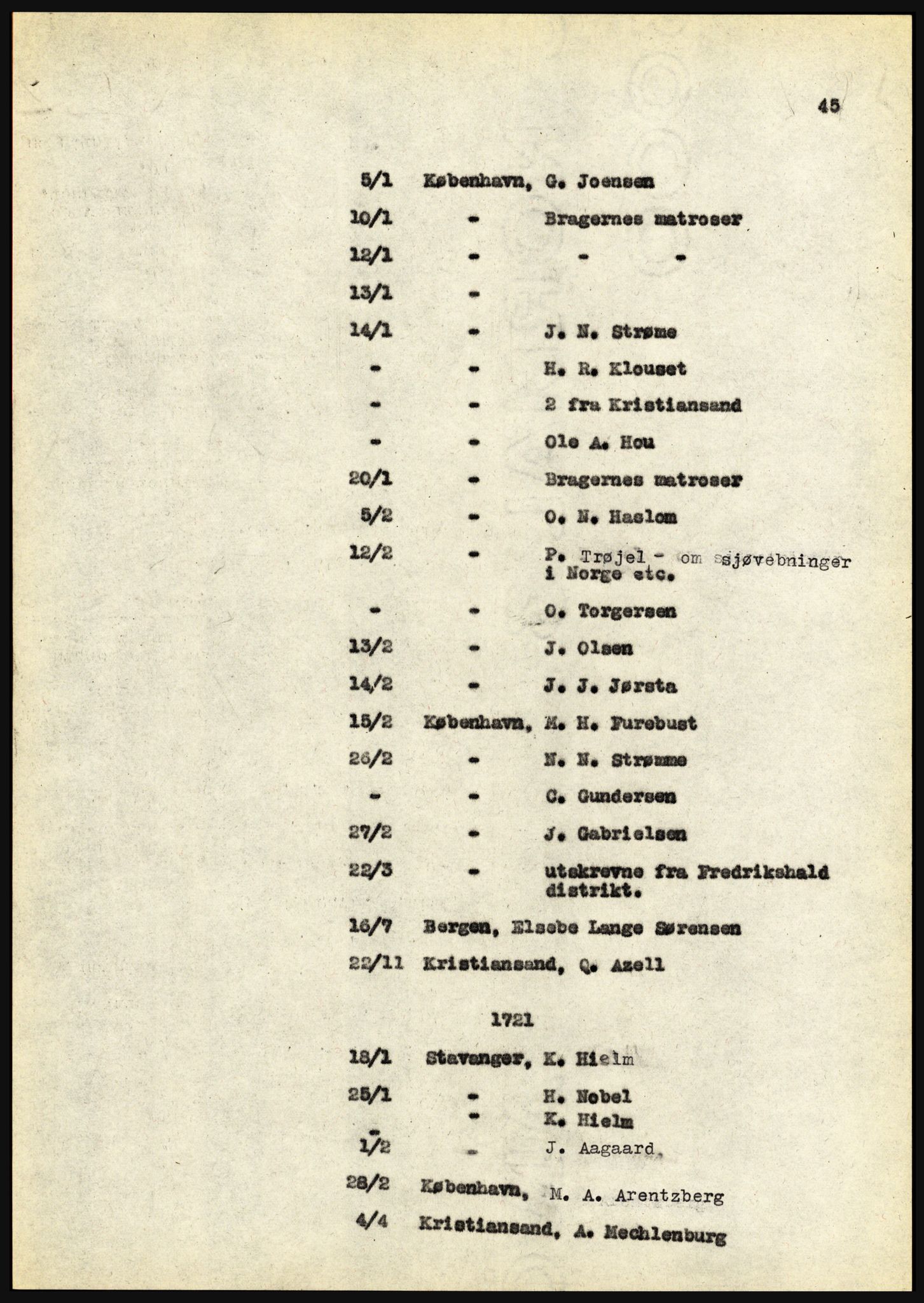 Riksarkivet, Seksjon for eldre arkiv og spesialsamlinger, AV/RA-EA-6797/H/Ha, 1953, p. 45