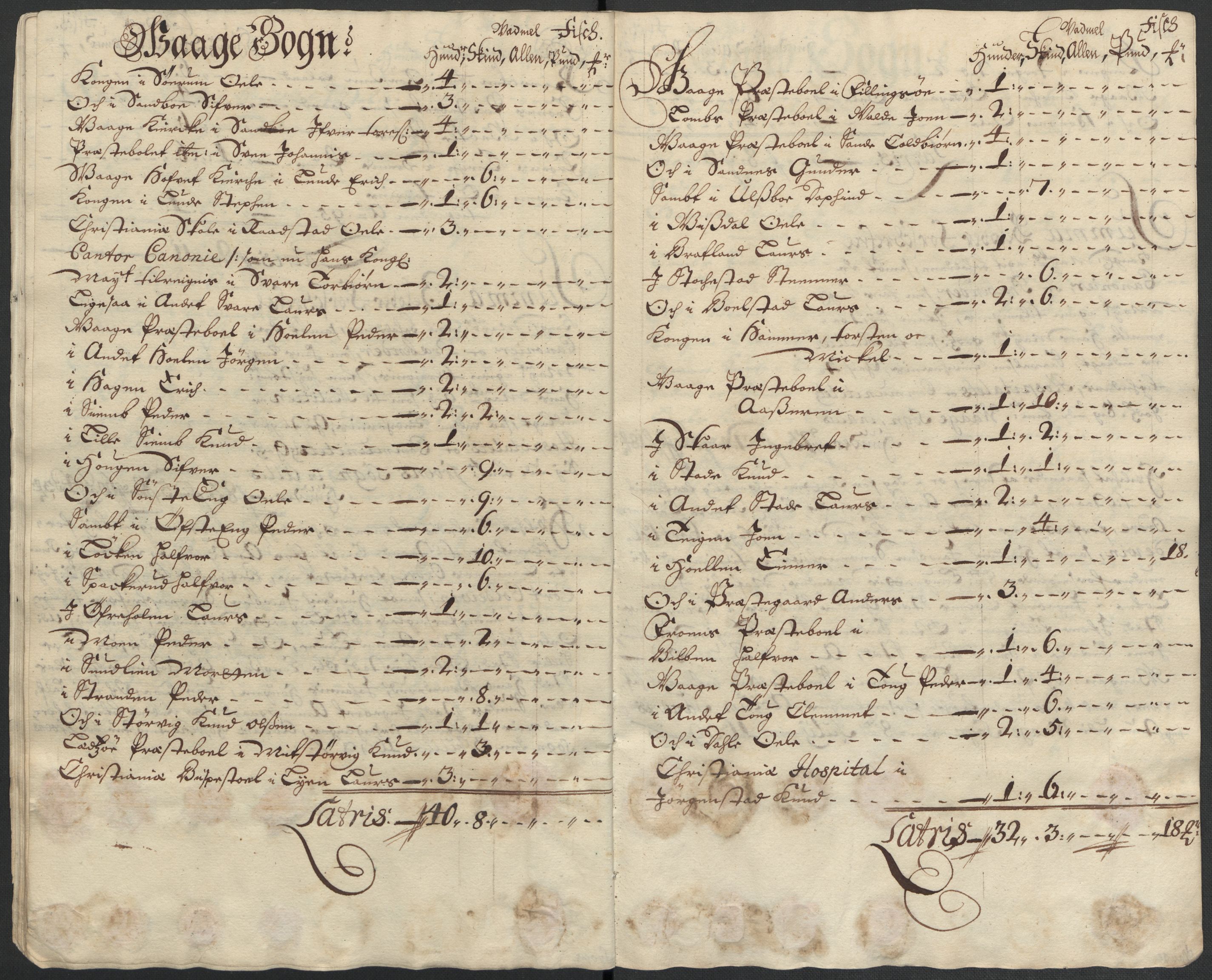 Rentekammeret inntil 1814, Reviderte regnskaper, Fogderegnskap, AV/RA-EA-4092/R17/L1172: Fogderegnskap Gudbrandsdal, 1699, p. 232