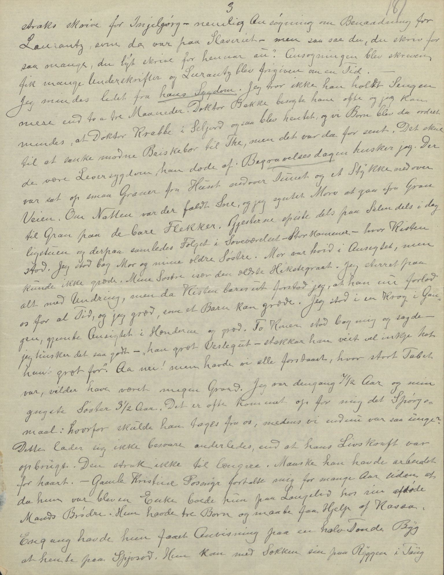 Rikard Berge, TEMU/TGM-A-1003/F/L0004/0053: 101-159 / 157 Manuskript, notatar, brev o.a. Nokre leiker, manuskript, 1906-1908, p. 181