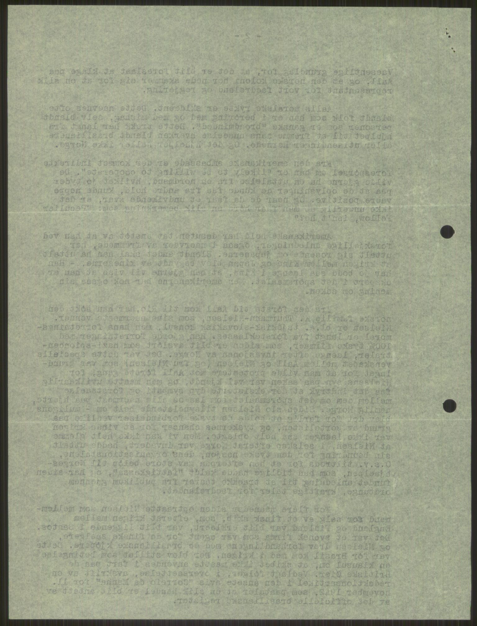 Lie, Trygve, AV/RA-PA-1407/D/L0005: Blandet korrespondanse., 1941-1945, p. 306