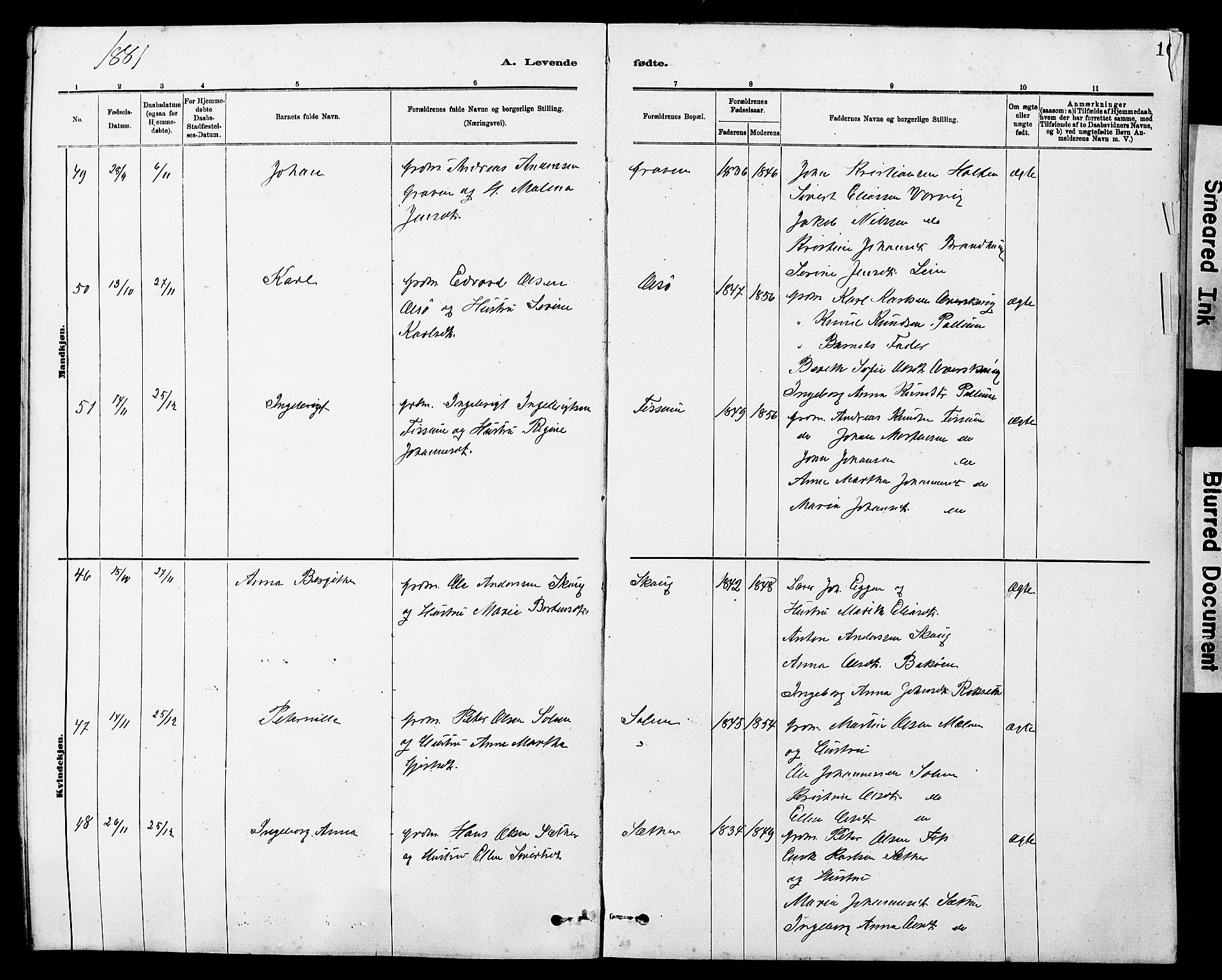 Ministerialprotokoller, klokkerbøker og fødselsregistre - Sør-Trøndelag, SAT/A-1456/647/L0636: Parish register (copy) no. 647C01, 1881-1884, p. 16