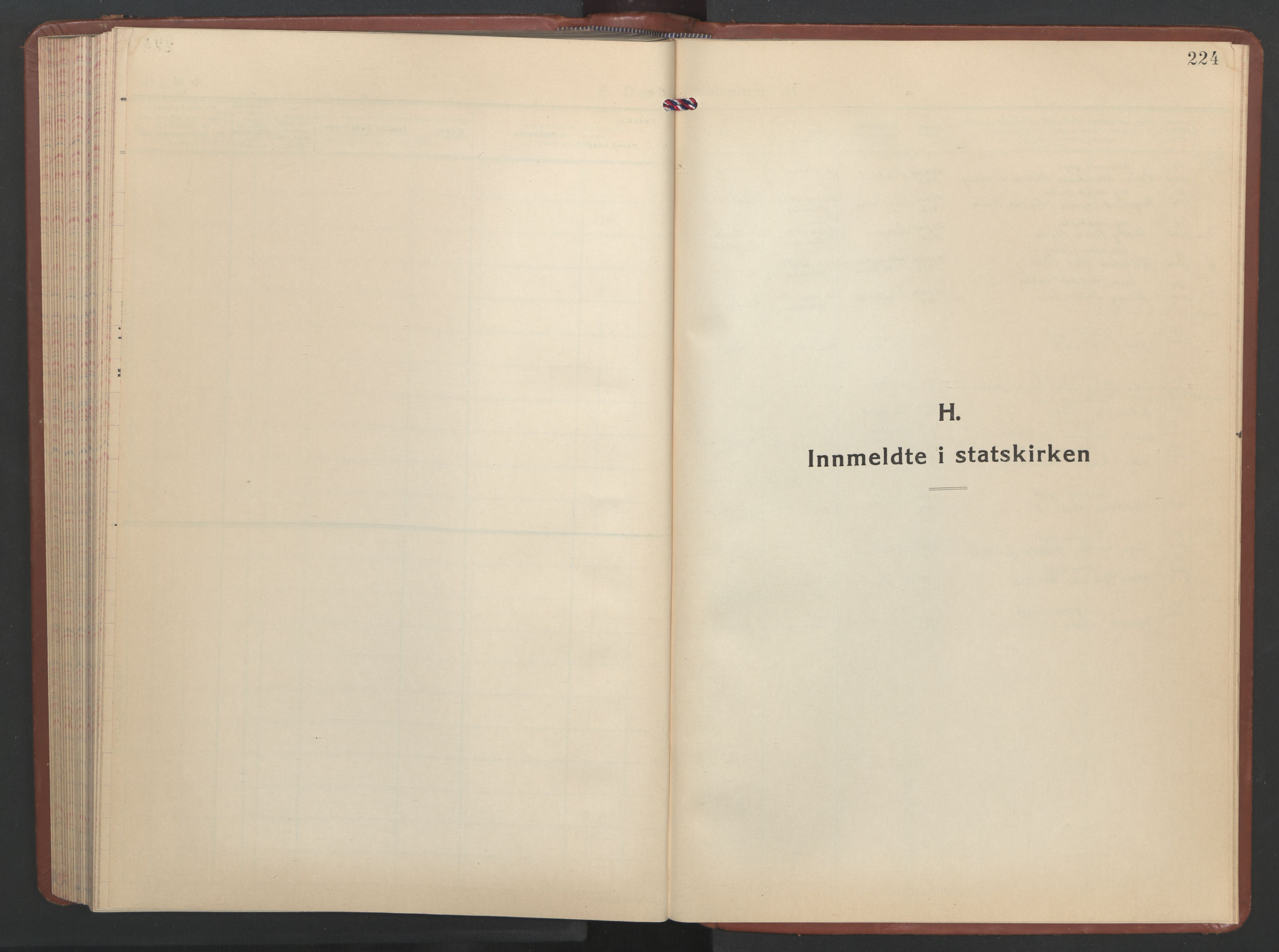 Ministerialprotokoller, klokkerbøker og fødselsregistre - Nordland, SAT/A-1459/825/L0374: Parish register (copy) no. 825C11, 1941-1957, p. 224