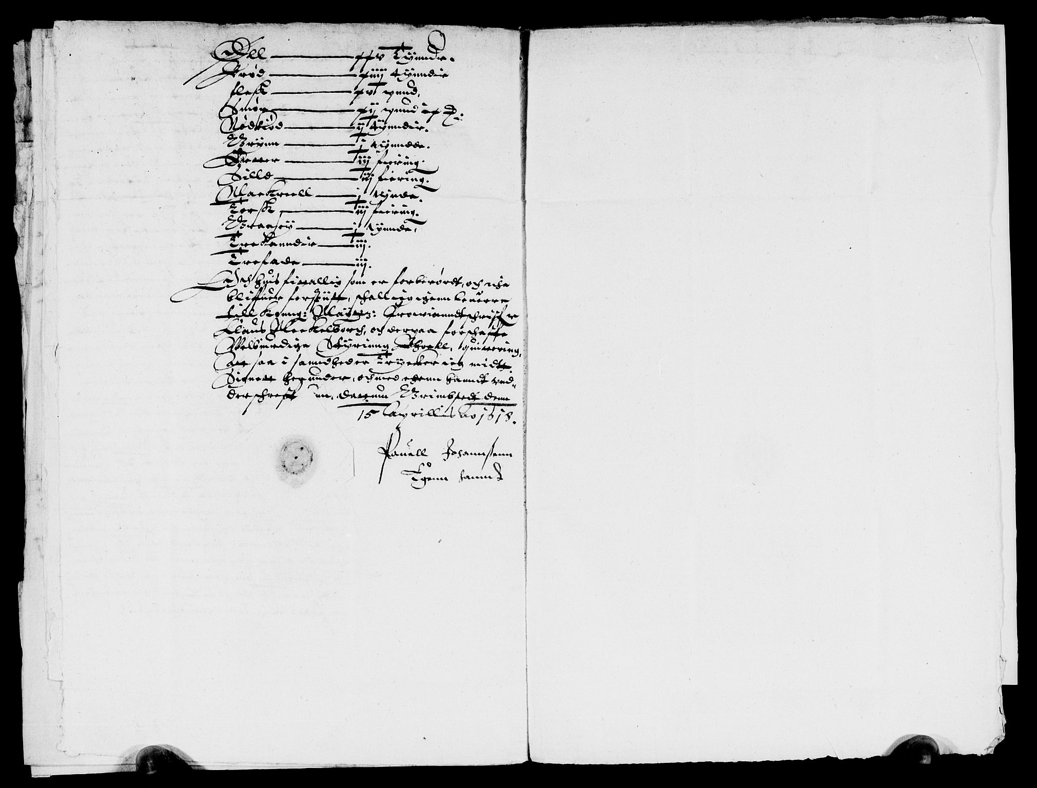 Rentekammeret inntil 1814, Reviderte regnskaper, Lensregnskaper, AV/RA-EA-5023/R/Rb/Rbq/L0009: Nedenes len. Mandals len. Råbyggelag., 1616-1618