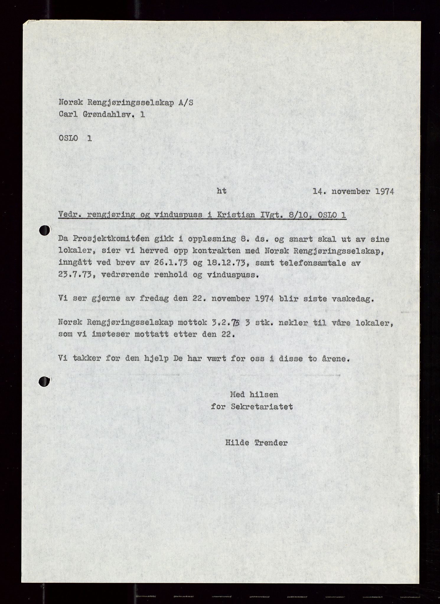 Industridepartementet, Oljekontoret, AV/SAST-A-101348/Di/L0002: DWP, måneds- kvartals- halvårs- og årsrapporter, økonomi, personell, div., 1972-1974, p. 490