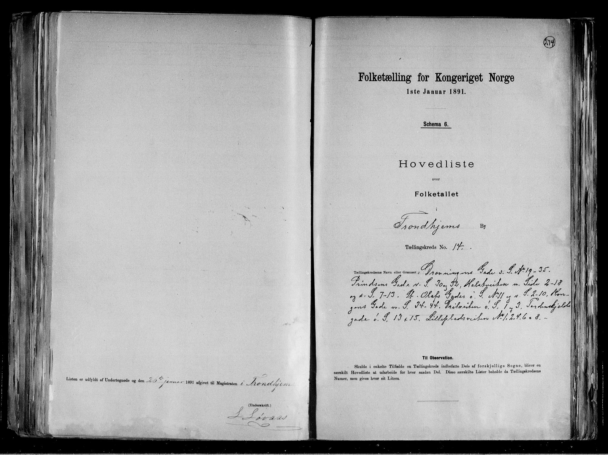 RA, 1891 census for 1601 Trondheim, 1891, p. 35