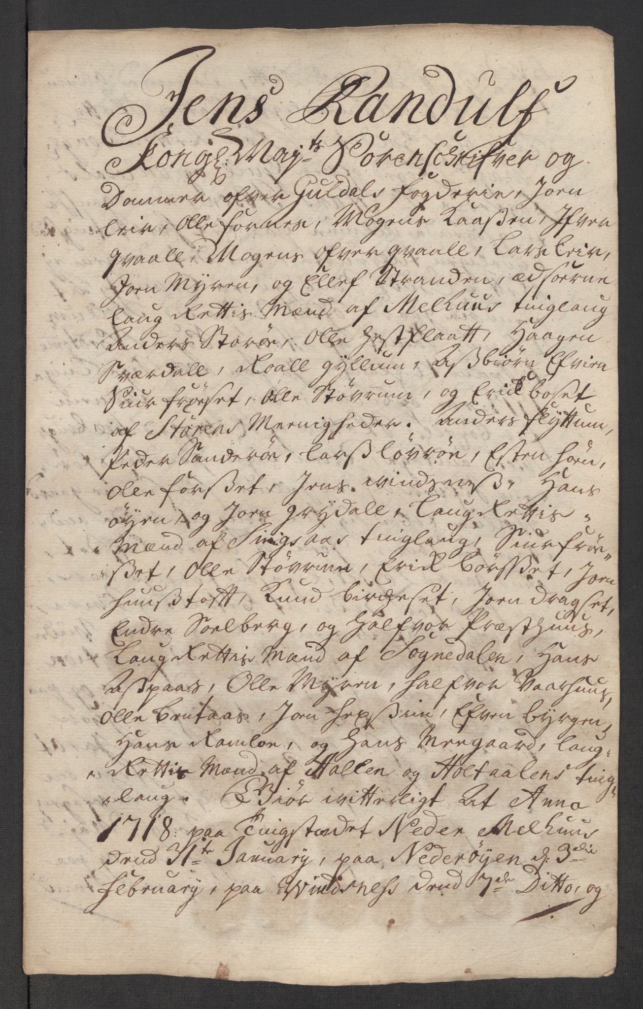 Rentekammeret inntil 1814, Reviderte regnskaper, Fogderegnskap, AV/RA-EA-4092/R60/L3969: Fogderegnskap Orkdal og Gauldal, 1717, p. 571