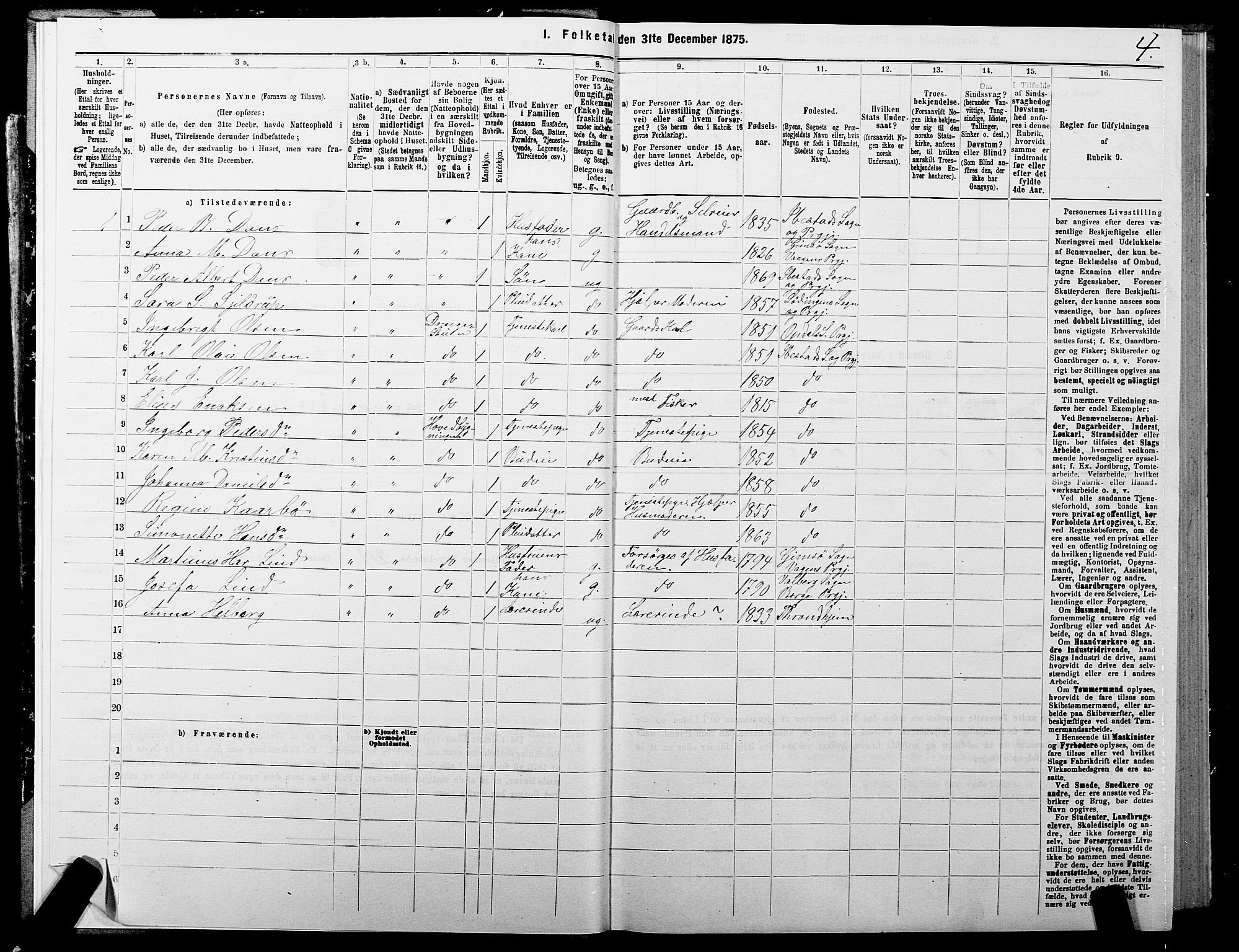 SATØ, 1875 census for 1917P Ibestad, 1875, p. 3004