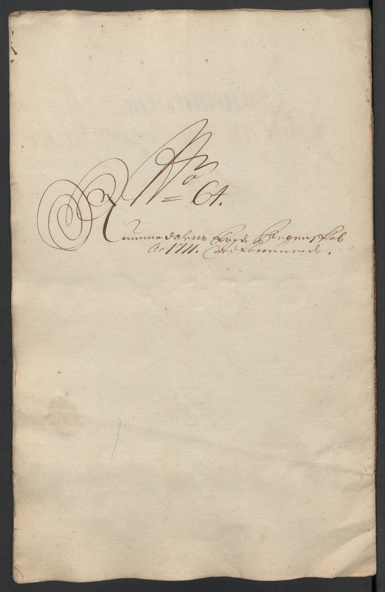 Rentekammeret inntil 1814, Reviderte regnskaper, Fogderegnskap, RA/EA-4092/R64/L4432: Fogderegnskap Namdal, 1711, p. 236
