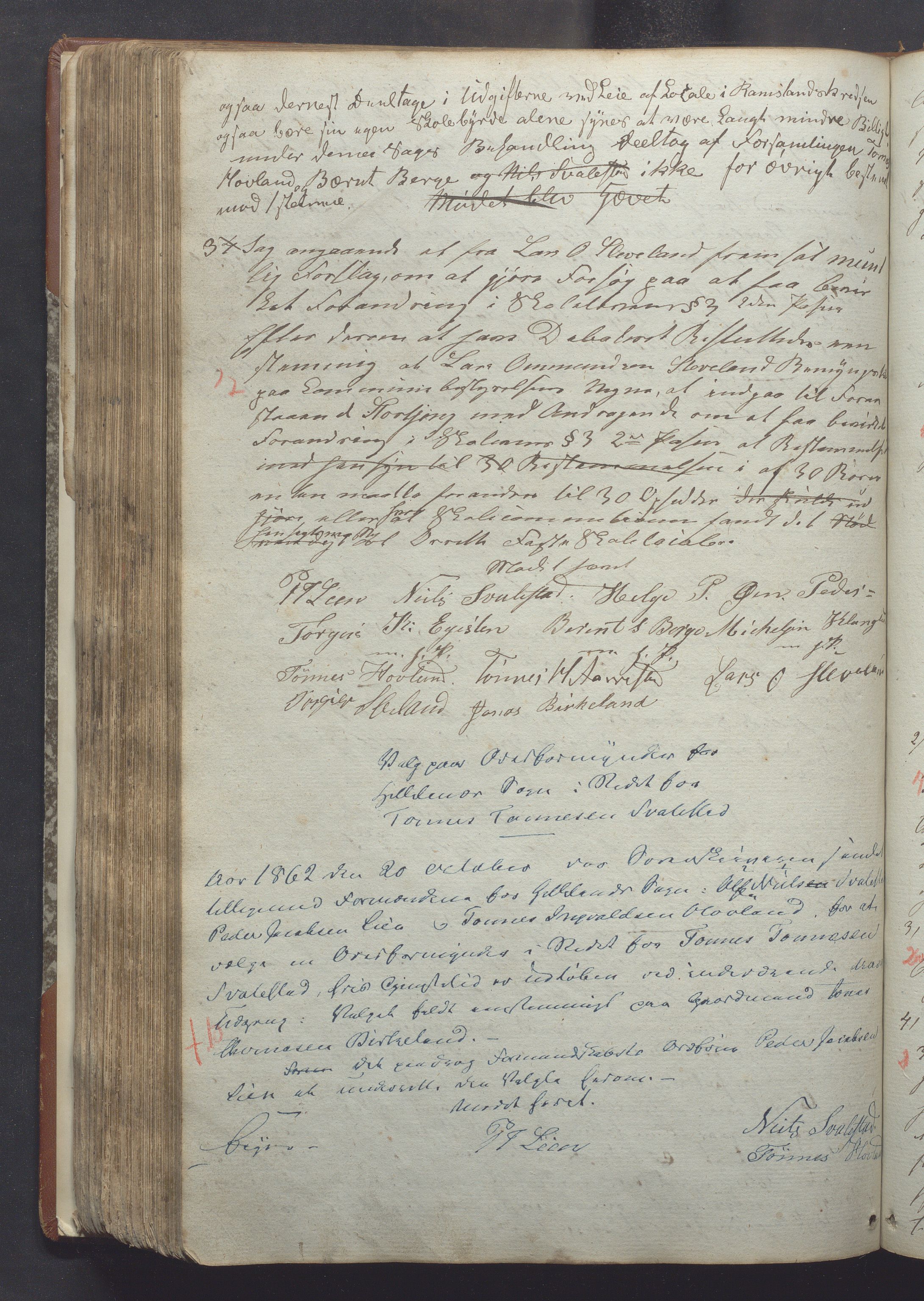 Helleland kommune - Formannskapet, IKAR/K-100479/A/L0001: Møtebok, 1837-1866, p. 194b