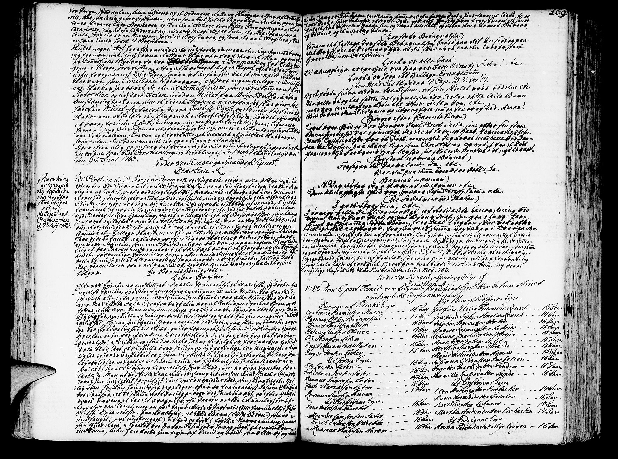 Innvik sokneprestembete, SAB/A-80501: Other parish register no. I.2.A, 1750-1835, p. 169