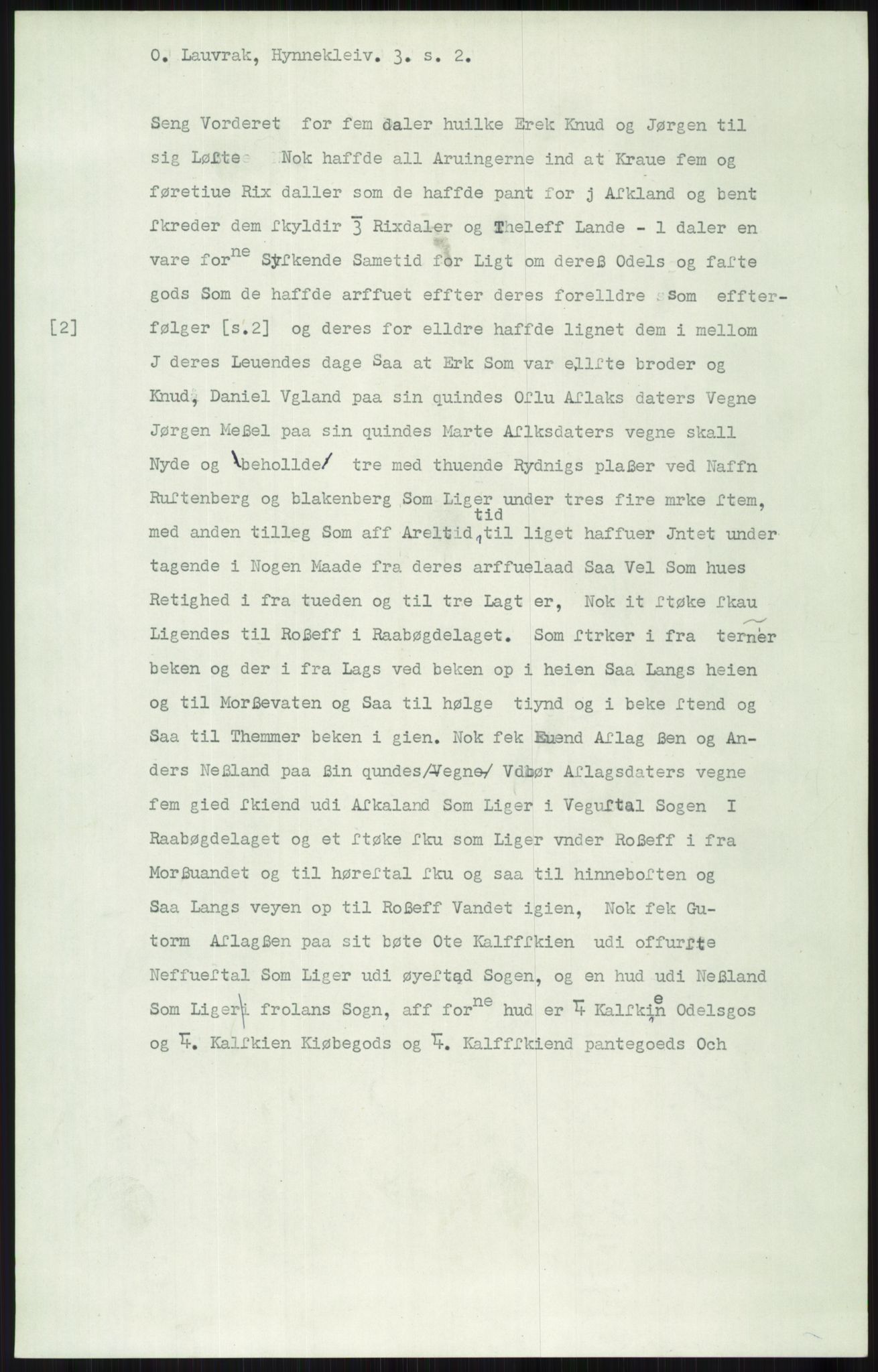 Samlinger til kildeutgivelse, Diplomavskriftsamlingen, AV/RA-EA-4053/H/Ha, p. 3091