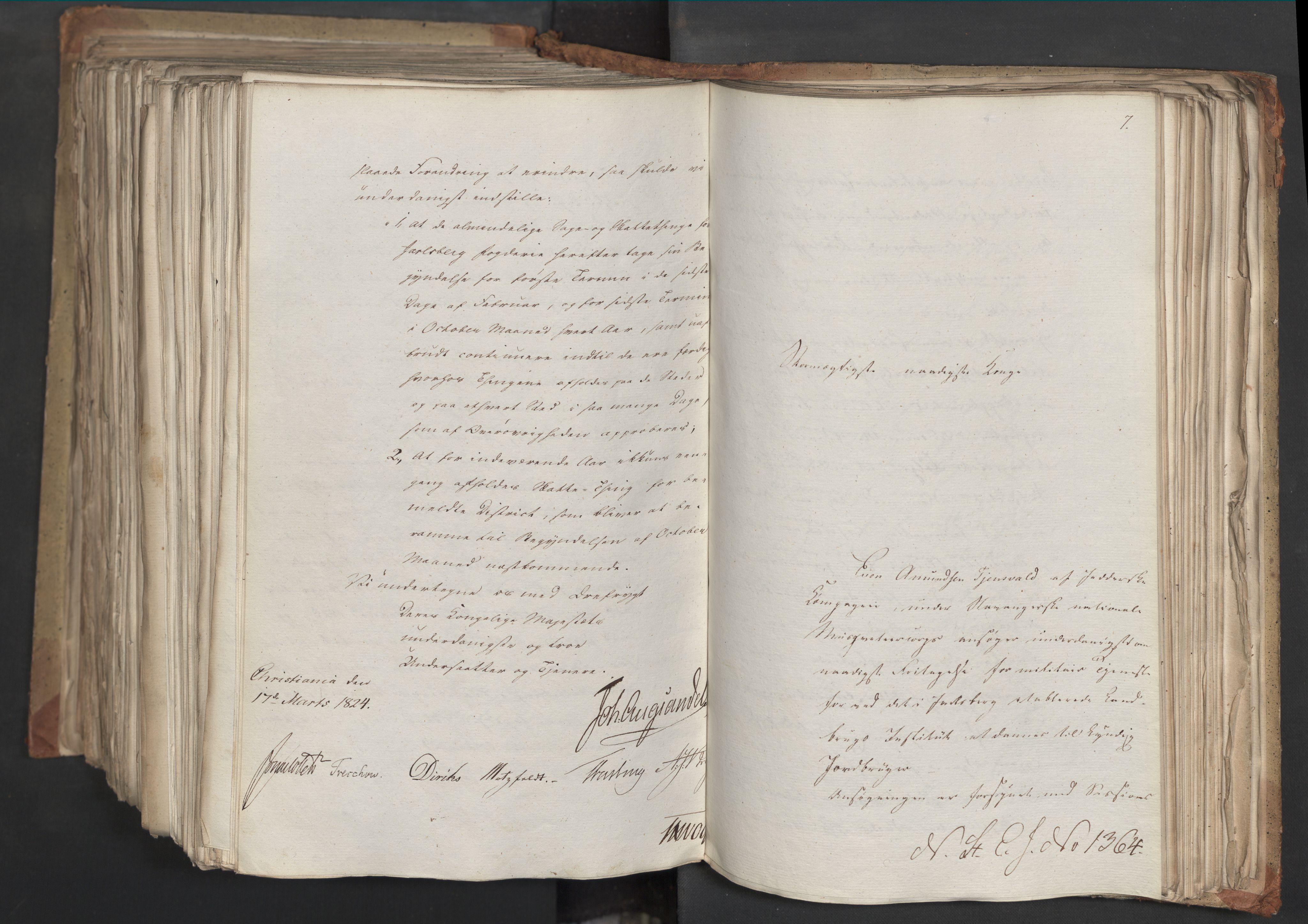 Statsrådsavdelingen i Stockholm, AV/RA-S-1003/D/Da/L0037: Regjeringsinnstillinger nr. 1115-1403, 1824, p. 661