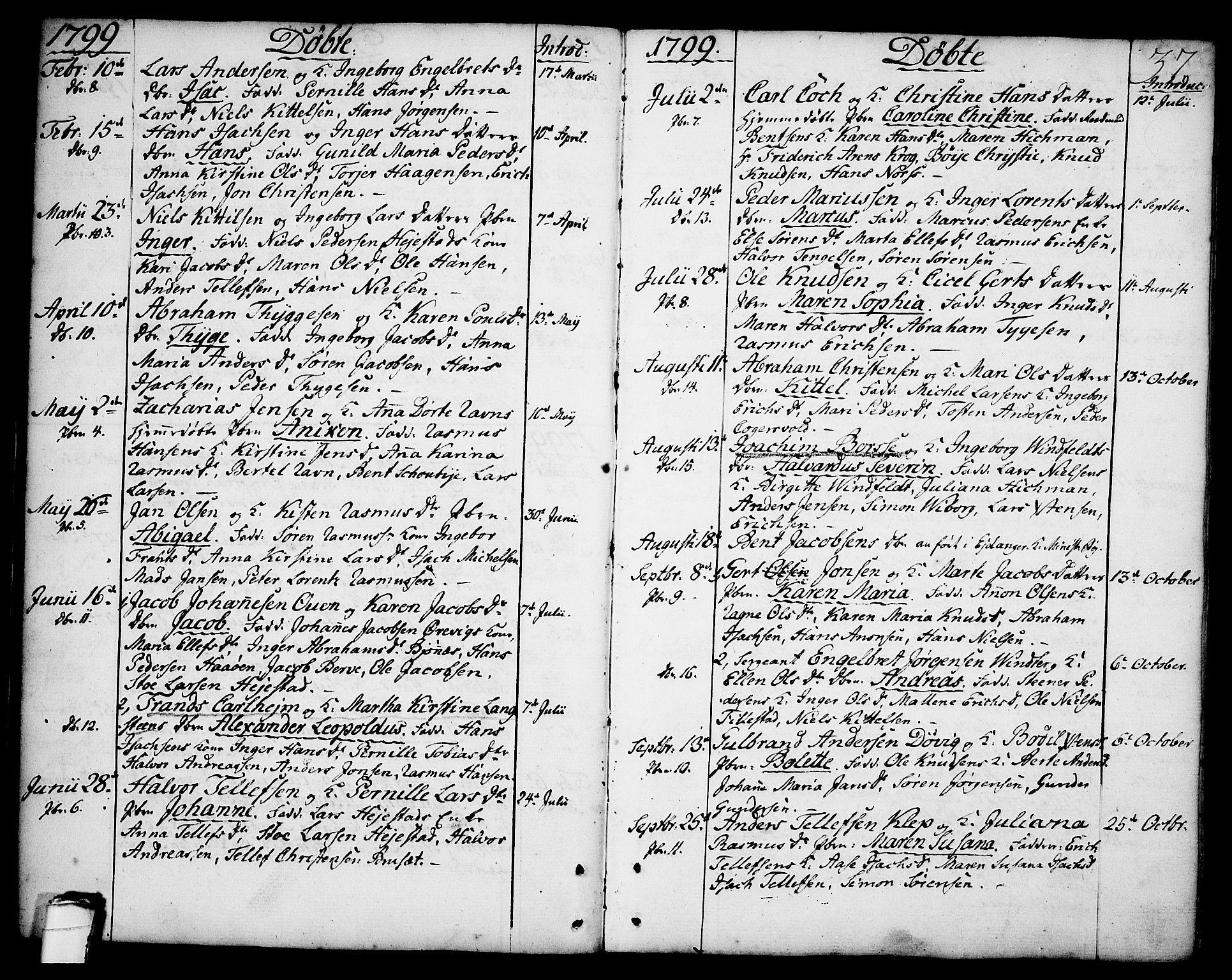 Brevik kirkebøker, SAKO/A-255/F/Fa/L0003: Parish register (official) no. 3, 1764-1814, p. 37