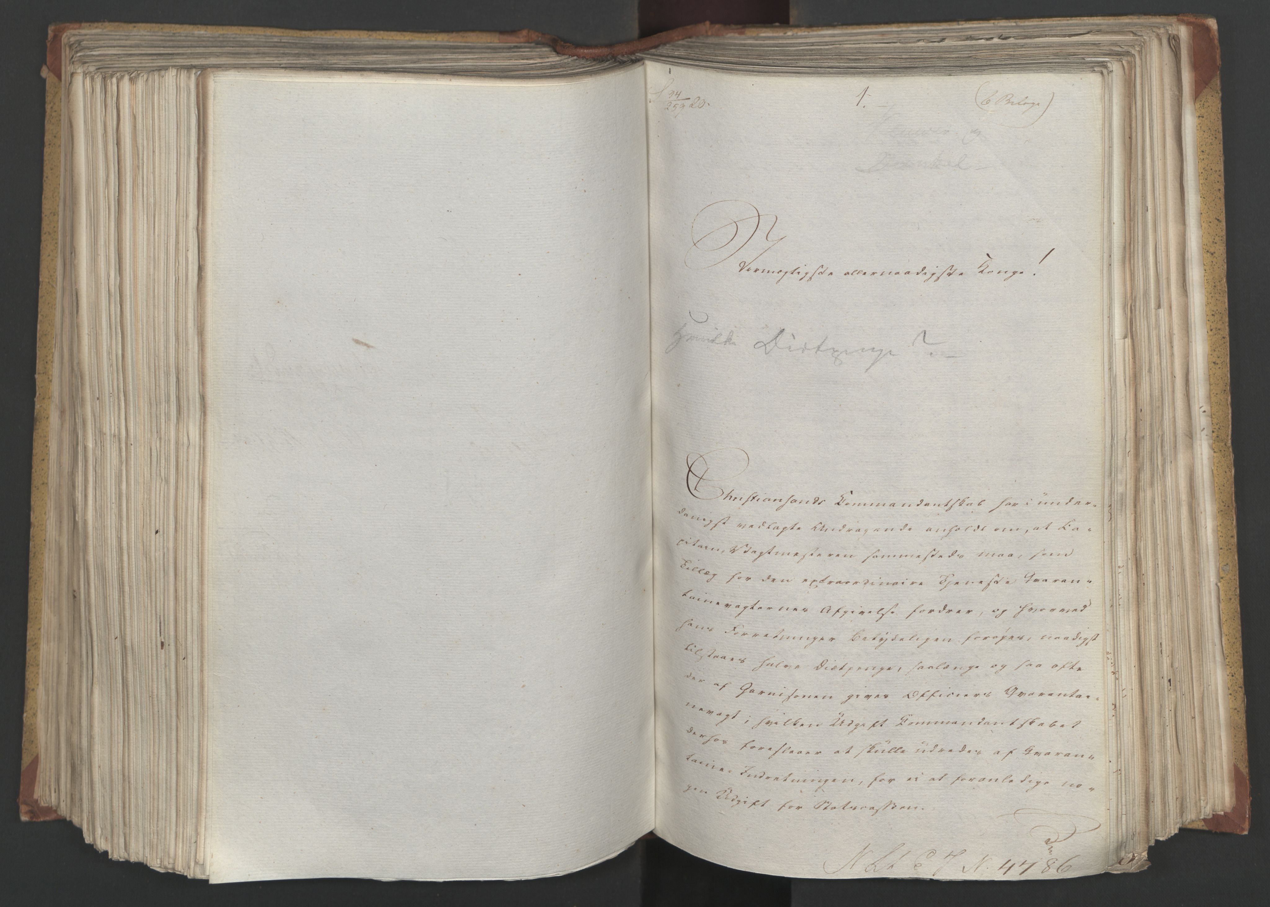 Statsrådsavdelingen i Stockholm, AV/RA-S-1003/D/Da/L0024: Regjeringsinnstillinger nr. 4663-4873, 1820, p. 339