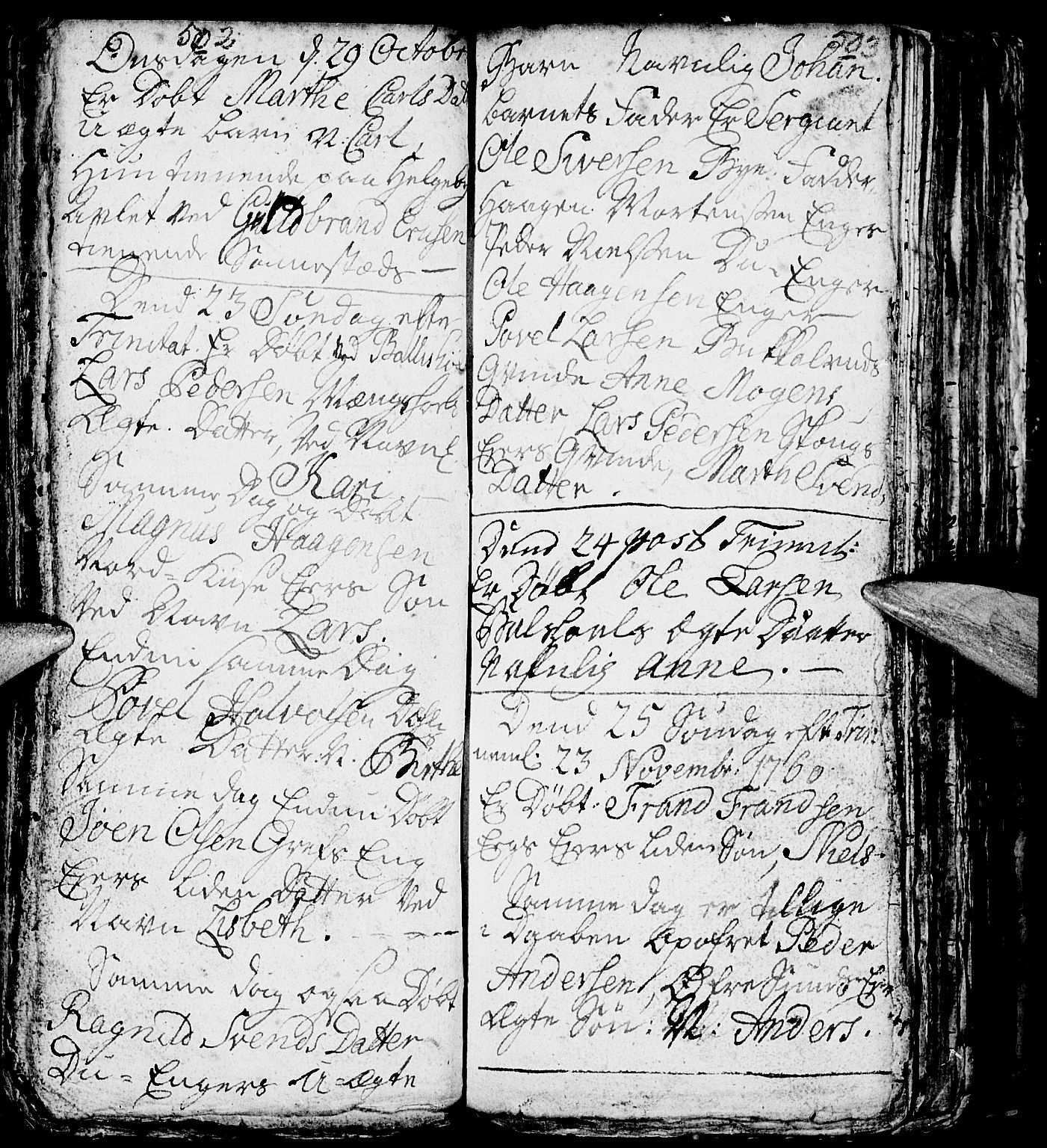 Nes prestekontor, Hedmark, AV/SAH-PREST-020/L/La/L0001: Parish register (copy) no. 1, 1663-1784, p. 502-503