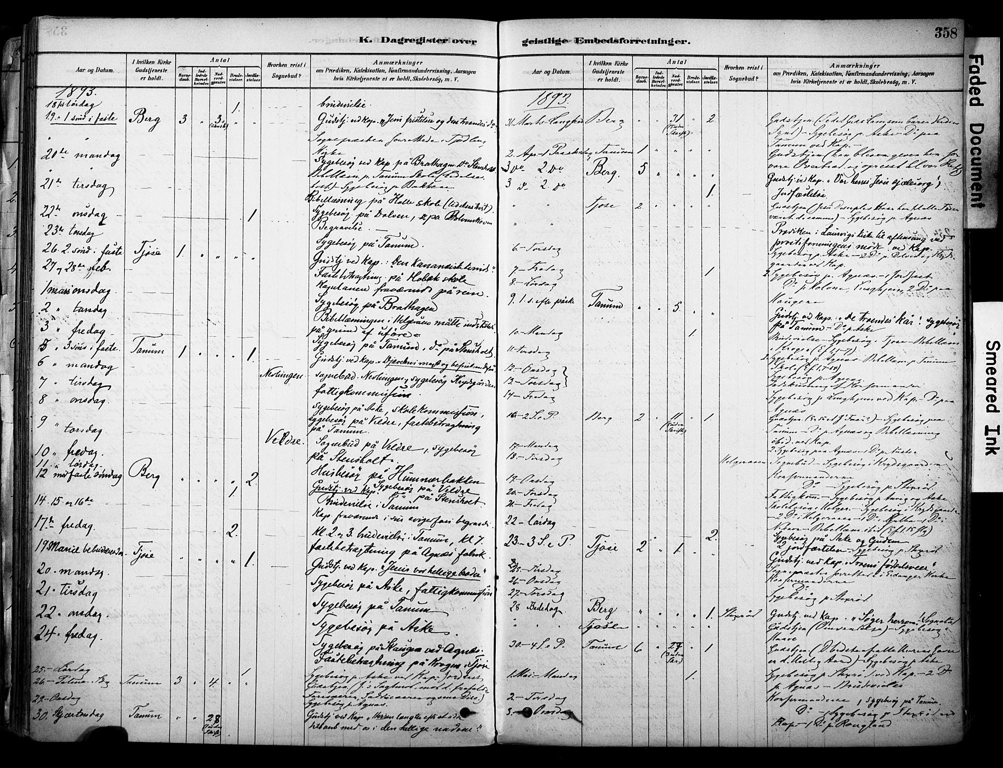 Brunlanes kirkebøker, AV/SAKO-A-342/F/Fc/L0001: Parish register (official) no. III 1, 1878-1899, p. 358