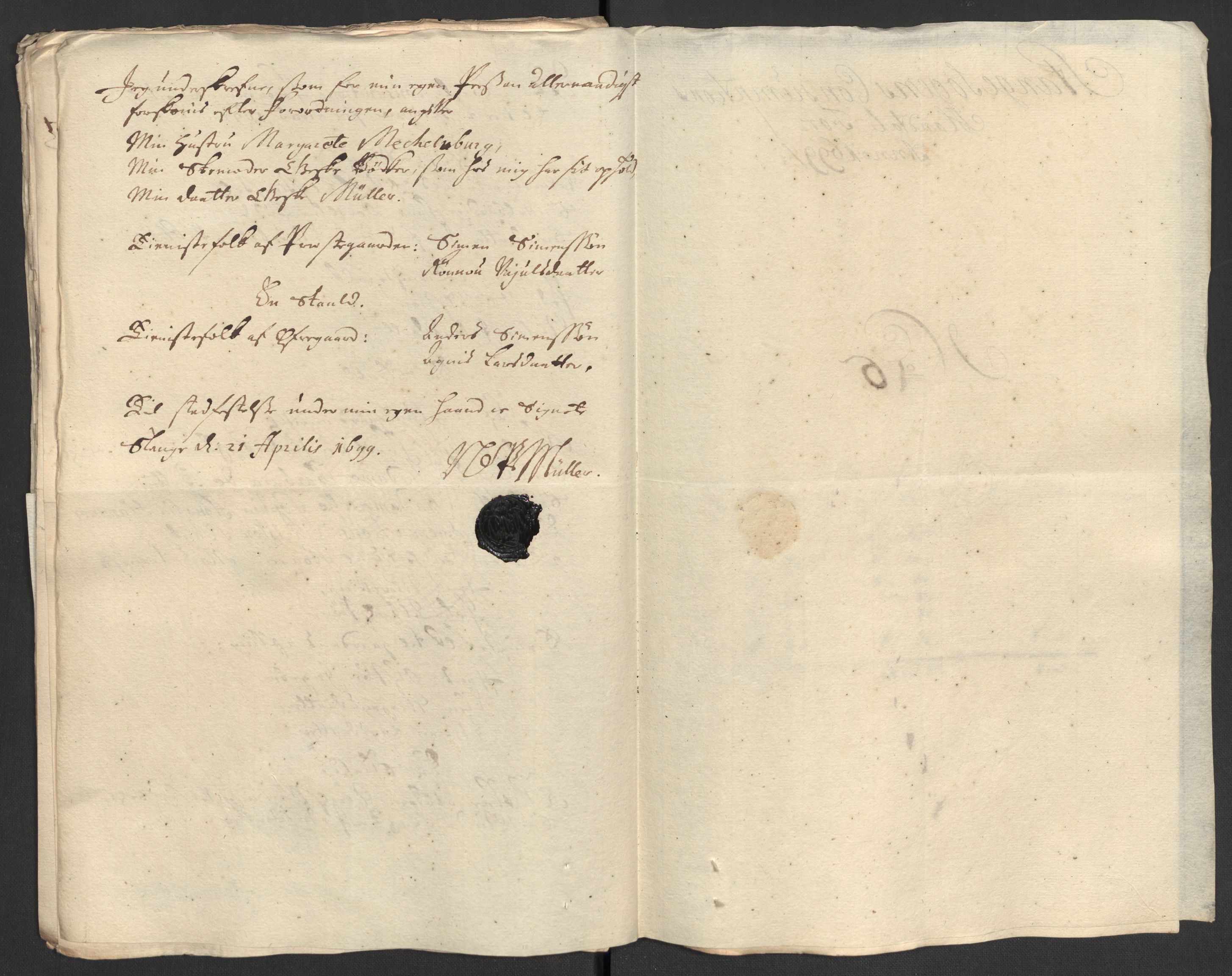 Rentekammeret inntil 1814, Reviderte regnskaper, Fogderegnskap, AV/RA-EA-4092/R16/L1038: Fogderegnskap Hedmark, 1699, p. 116