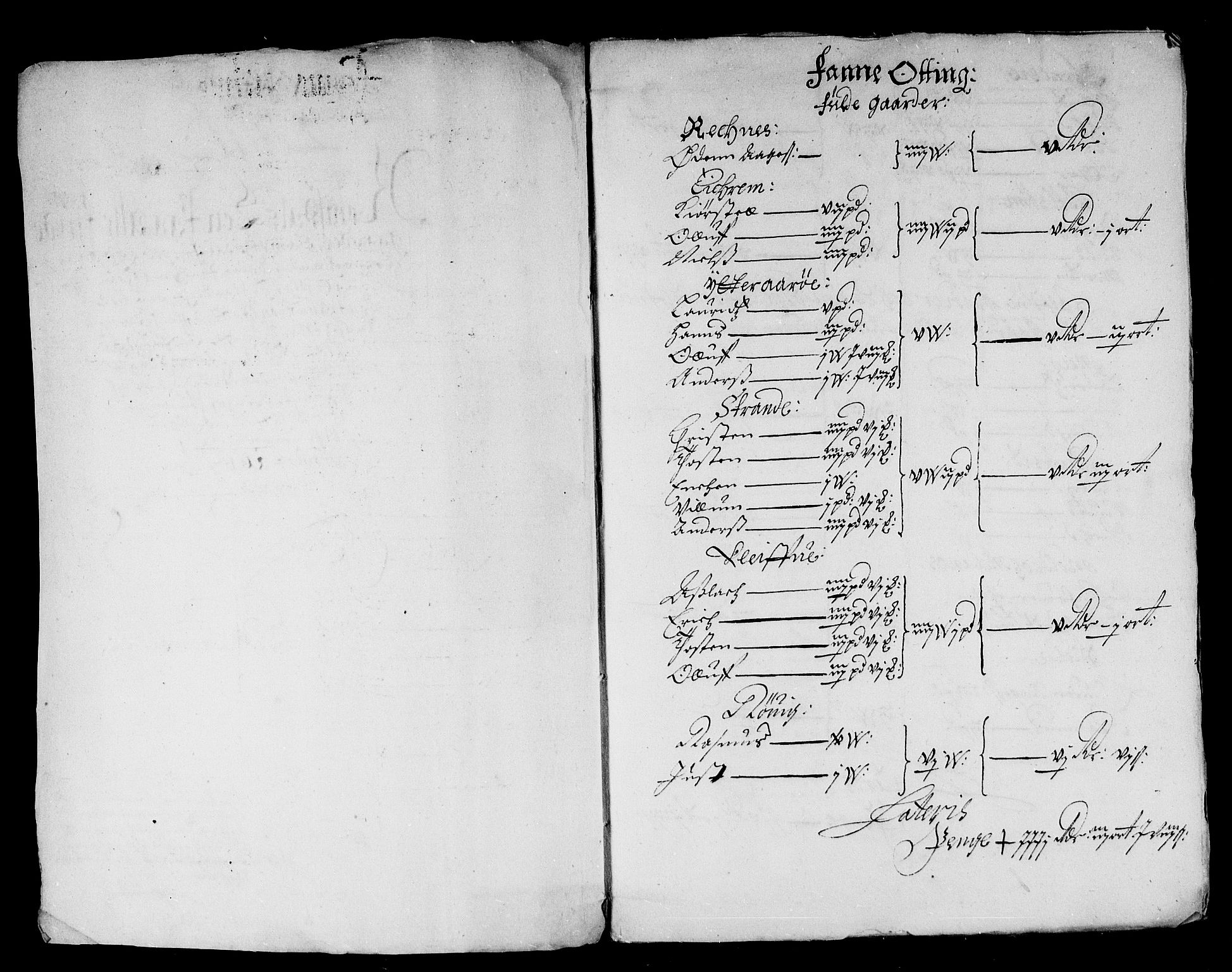 Rentekammeret inntil 1814, Reviderte regnskaper, Stiftamtstueregnskaper, Trondheim stiftamt og Nordland amt, RA/EA-6044/R/Rd/L0021: Trondheim stiftamt, 1667