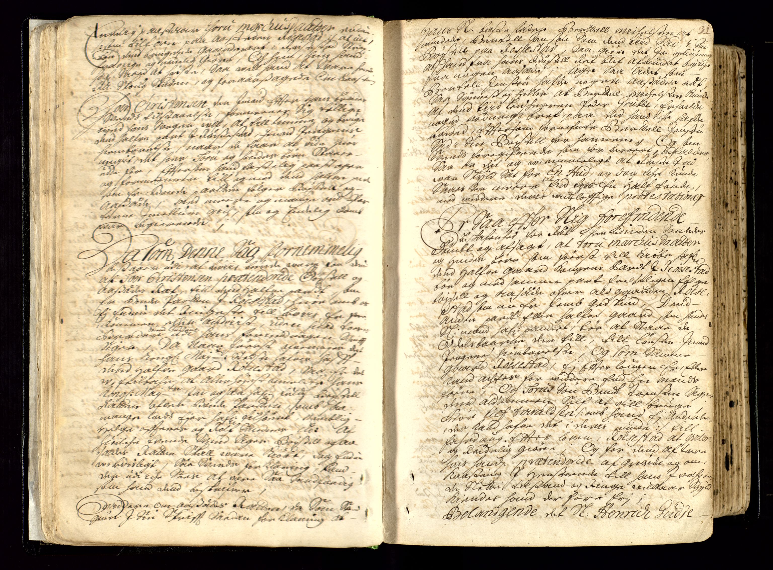 Mandal sorenskriveri, AV/SAK-1221-0005/001/F/Fb/L0001: Ekstrarettsprotokoll nr 1, 1688-1707, p. 31