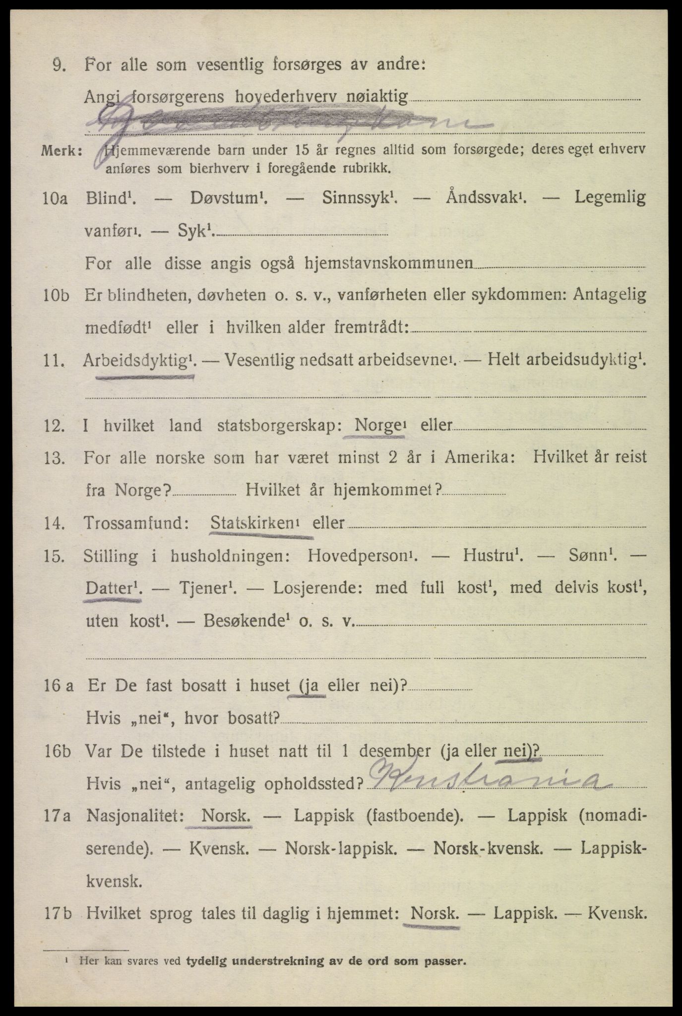 SAT, 1920 census for Borge, 1920, p. 8982