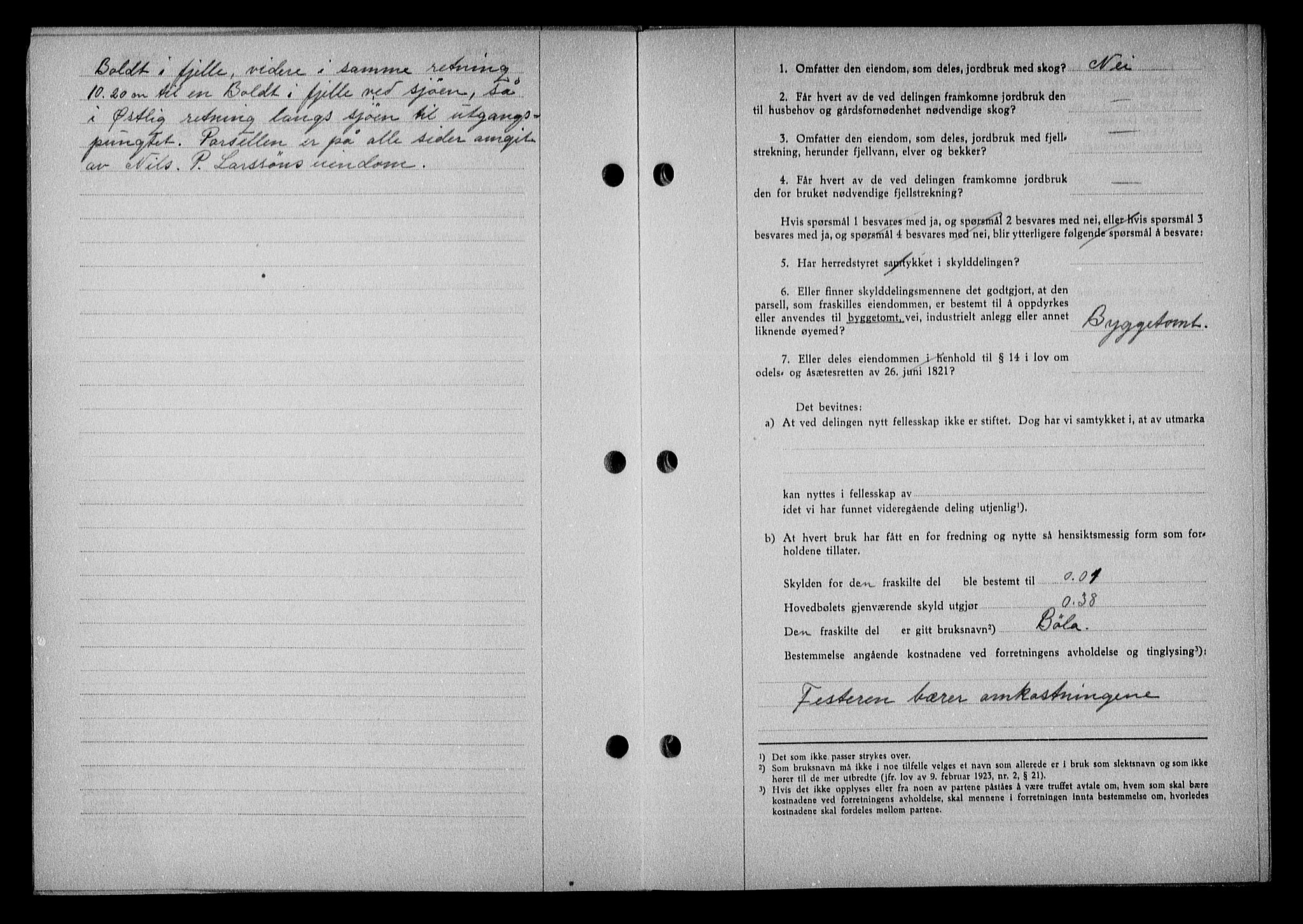 Nedenes sorenskriveri, AV/SAK-1221-0006/G/Gb/Gba/L0051: Mortgage book no. A-V, 1943-1944, Diary no: : 637/1944