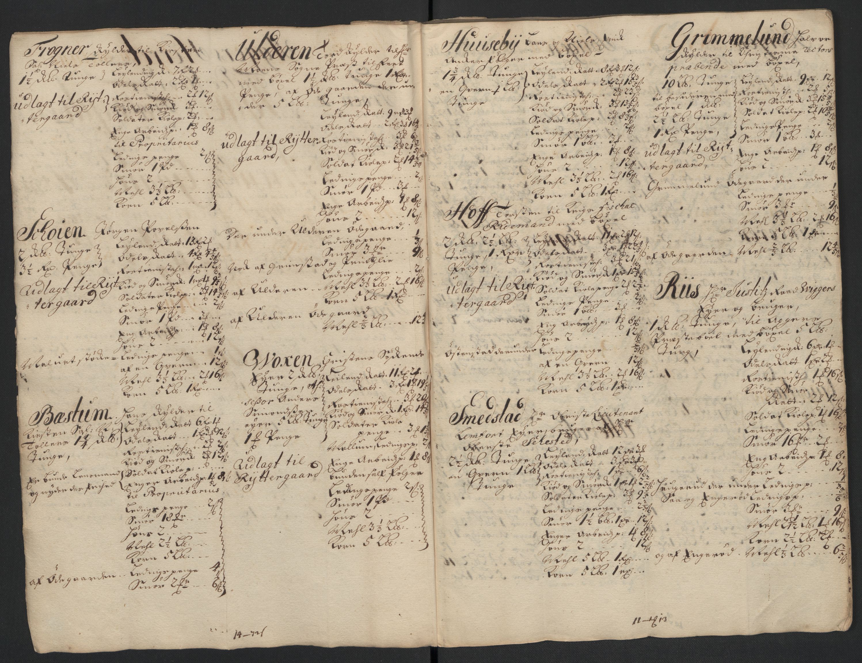 Rentekammeret inntil 1814, Reviderte regnskaper, Fogderegnskap, AV/RA-EA-4092/R10/L0440: Fogderegnskap Aker og Follo, 1696-1697, p. 266