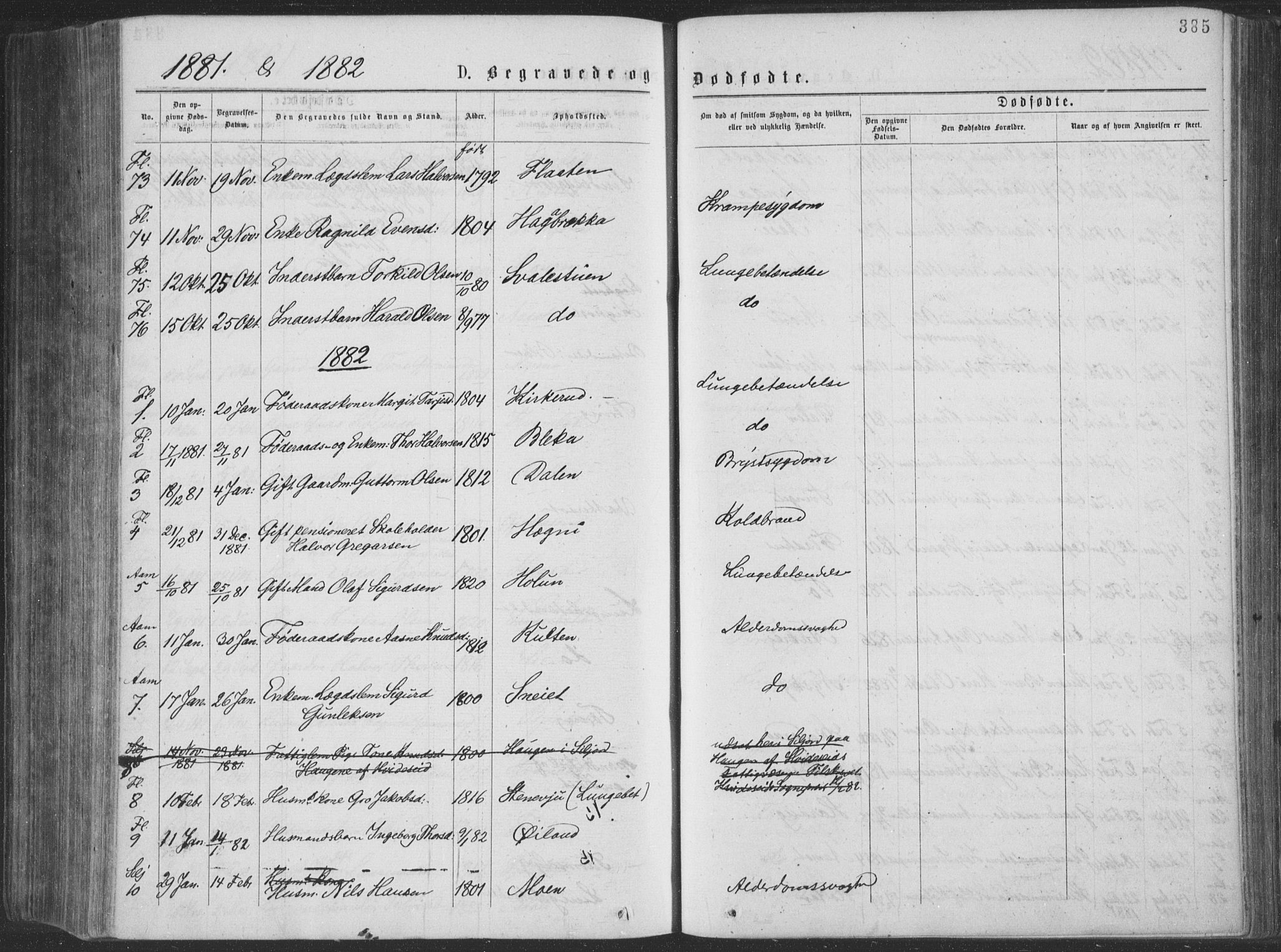 Seljord kirkebøker, SAKO/A-20/F/Fa/L0014: Parish register (official) no. I 14, 1877-1886, p. 385