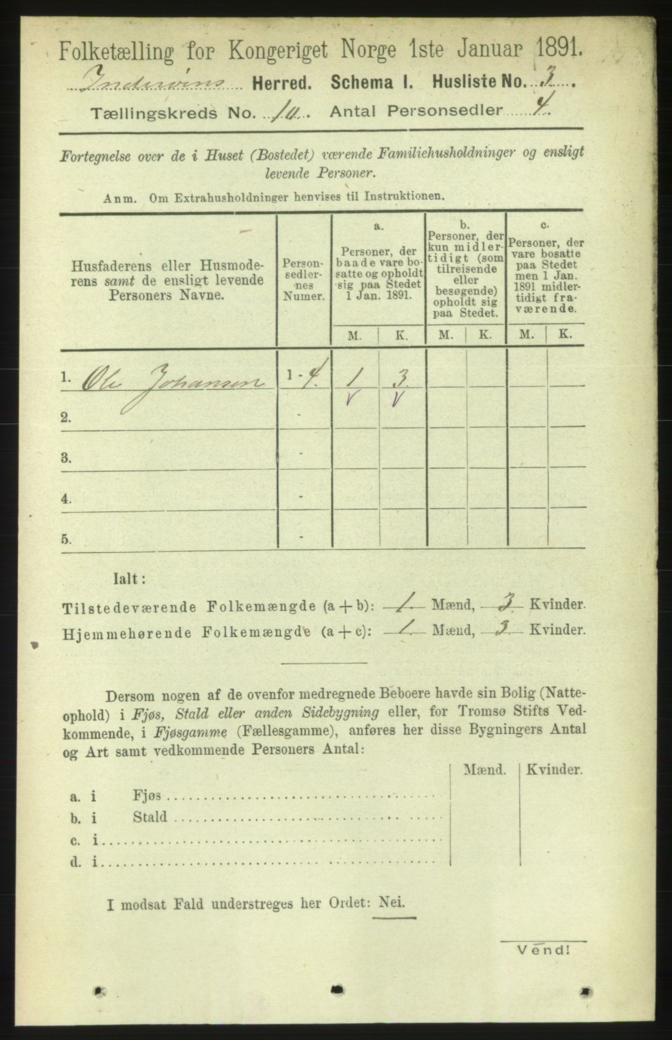 RA, 1891 census for 1729 Inderøy, 1891, p. 5467