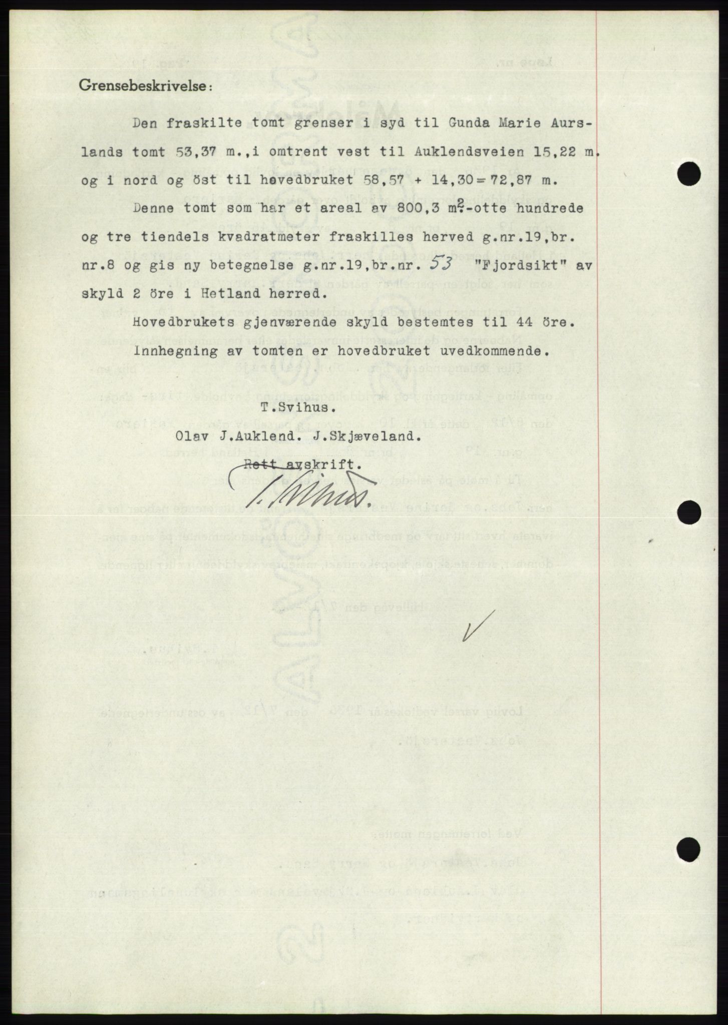 Jæren sorenskriveri, SAST/A-100310/03/G/Gba/L0067: Mortgage book no. 72-73, 1936-1937, Diary no: : 3891/1936