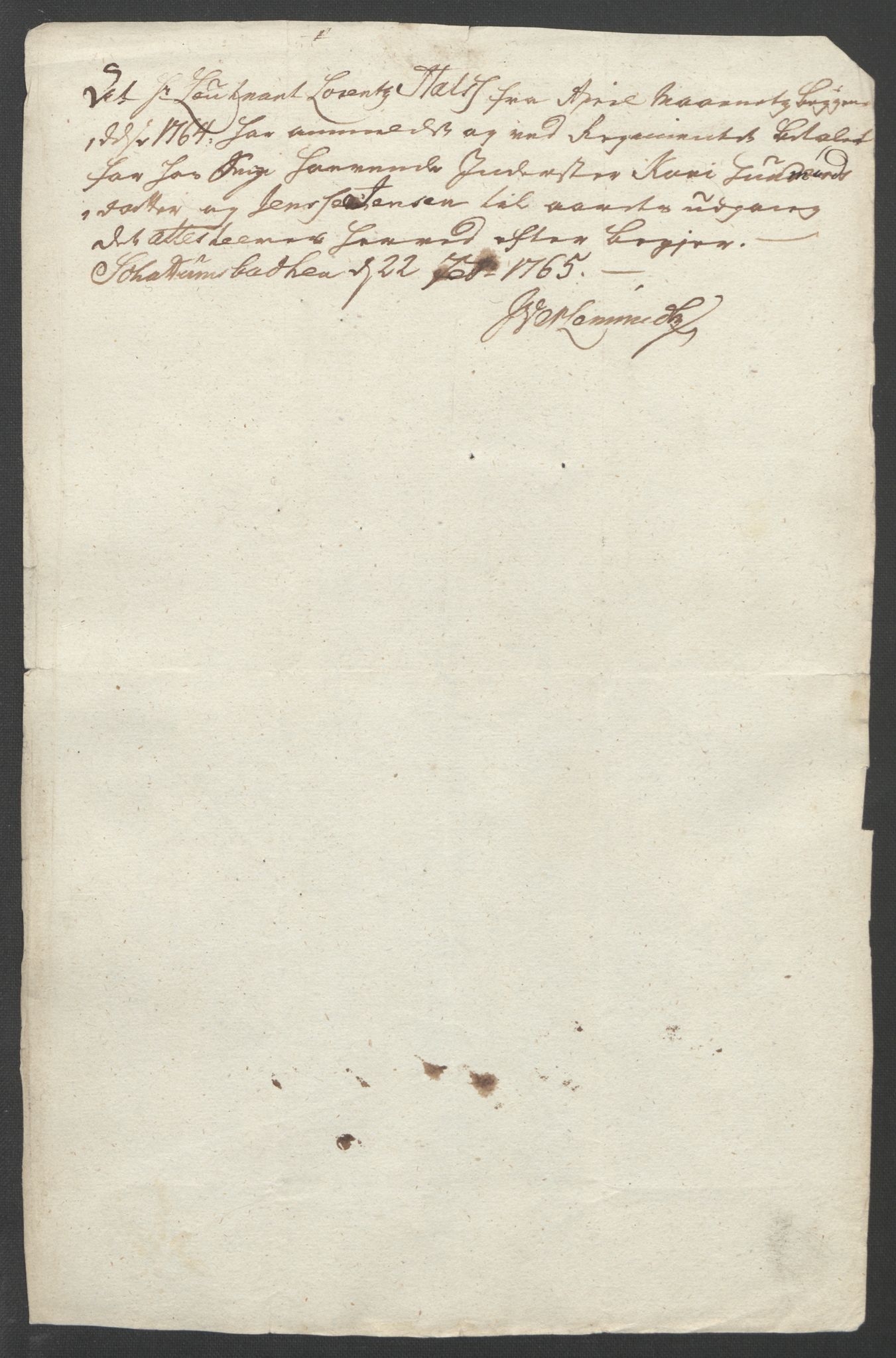 Rentekammeret inntil 1814, Reviderte regnskaper, Fogderegnskap, AV/RA-EA-4092/R16/L1148: Ekstraskatten Hedmark, 1764, p. 321