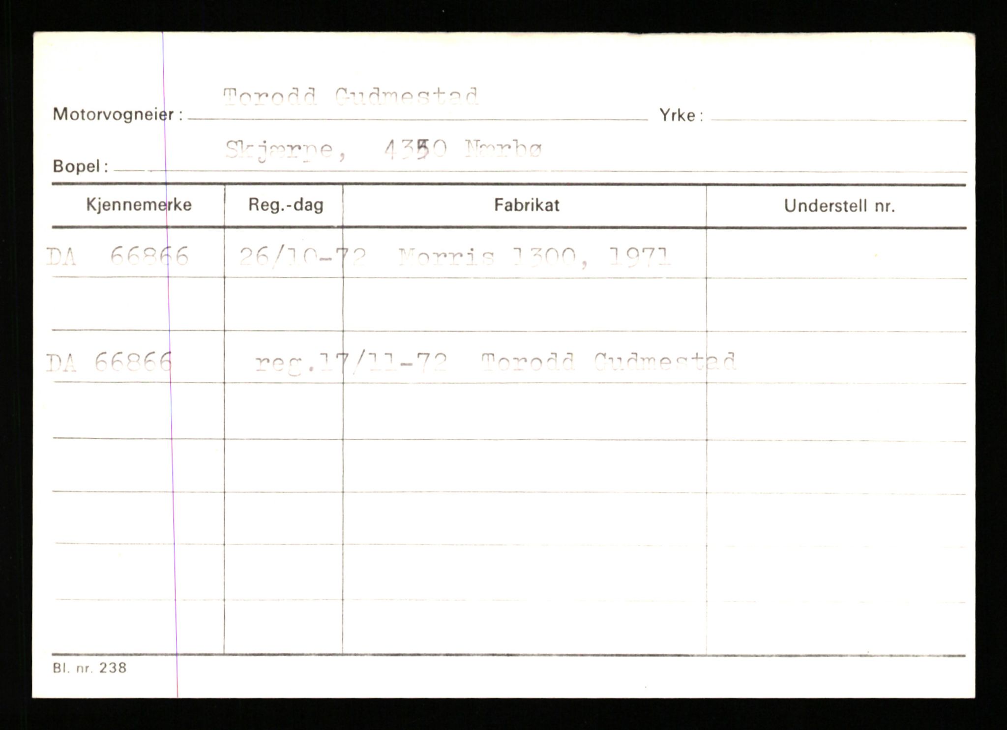 Stavanger trafikkstasjon, AV/SAST-A-101942/0/G/L0007: Registreringsnummer: 49019 - 67460, 1930-1971, p. 3201